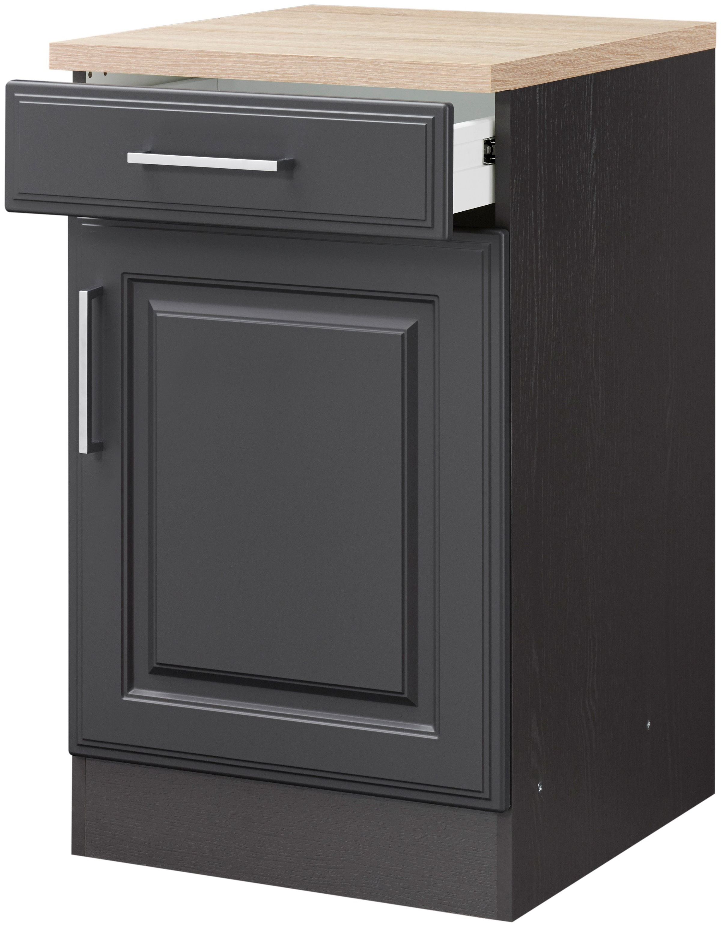 KOCHSTATION Unterschrank »KS-Stockholm« hochwertige MDF-Fronten