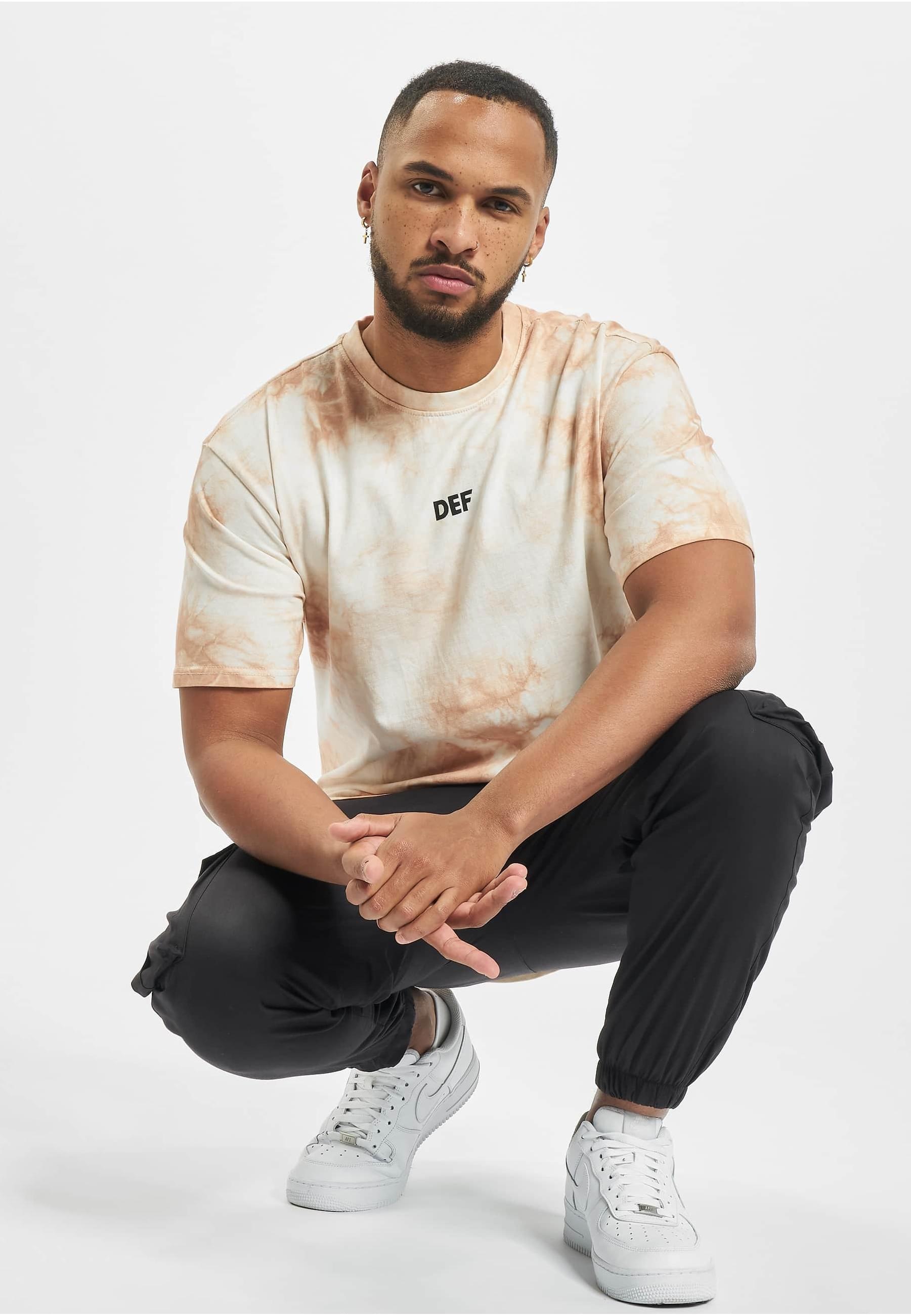 DEF T-Shirt »DEF Herren Tie Dye Capsule T-Shirt«, (1 tlg.)