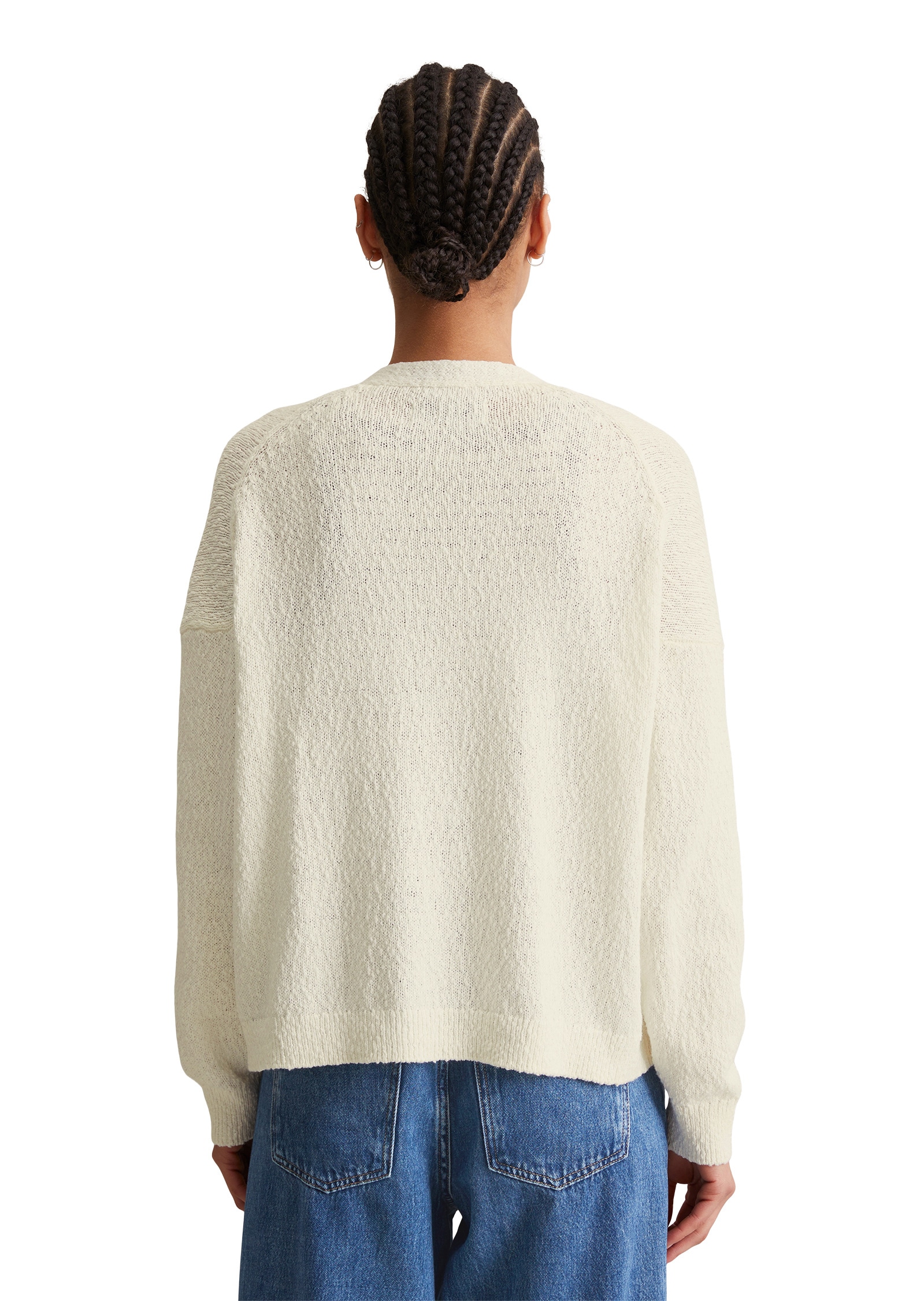 Marc O'Polo DENIM Cardigan »aus Cotton-Slub-Garn«