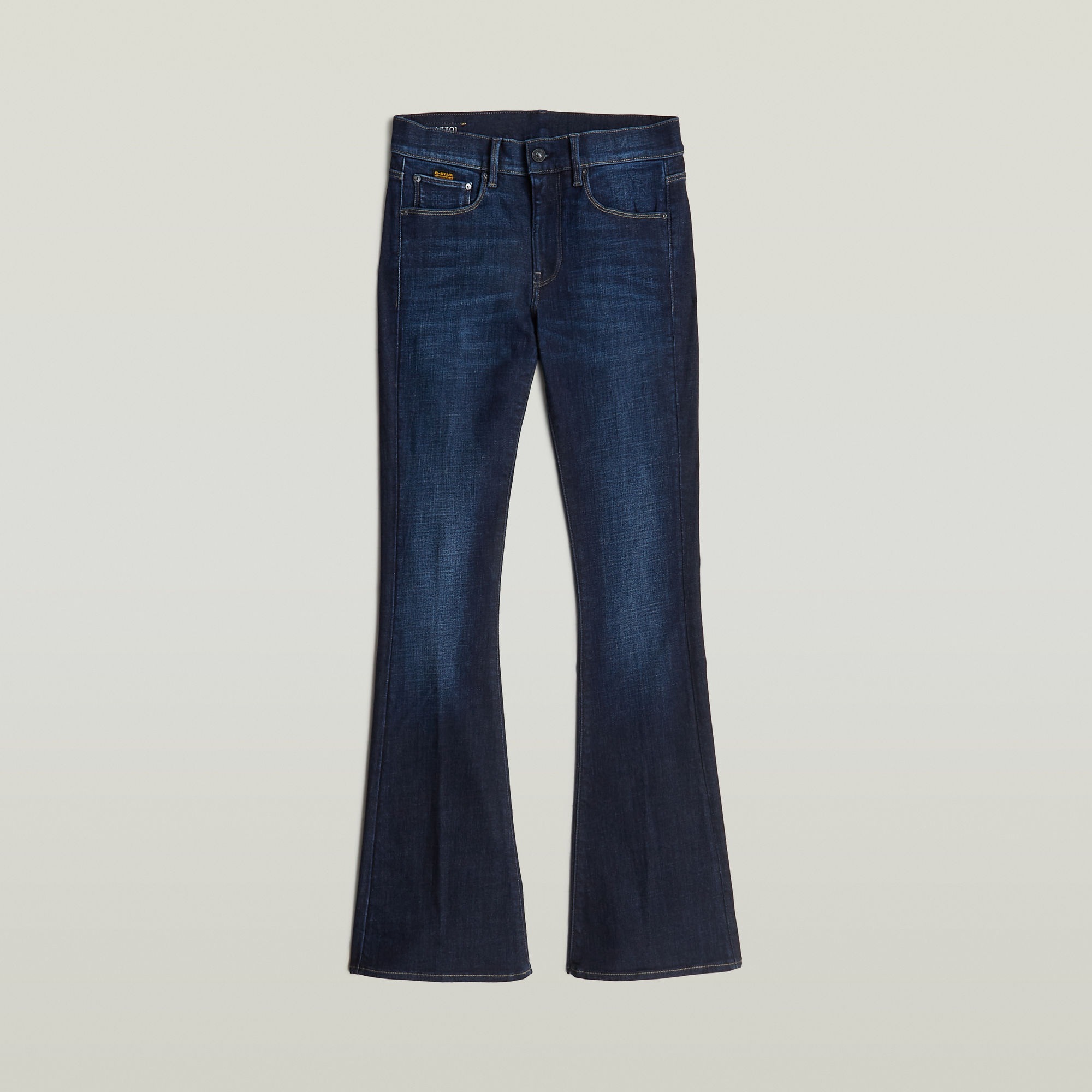 G-STAR Bootcut-Jeans »3301 Flare Wmn« aus Stretch-Denim