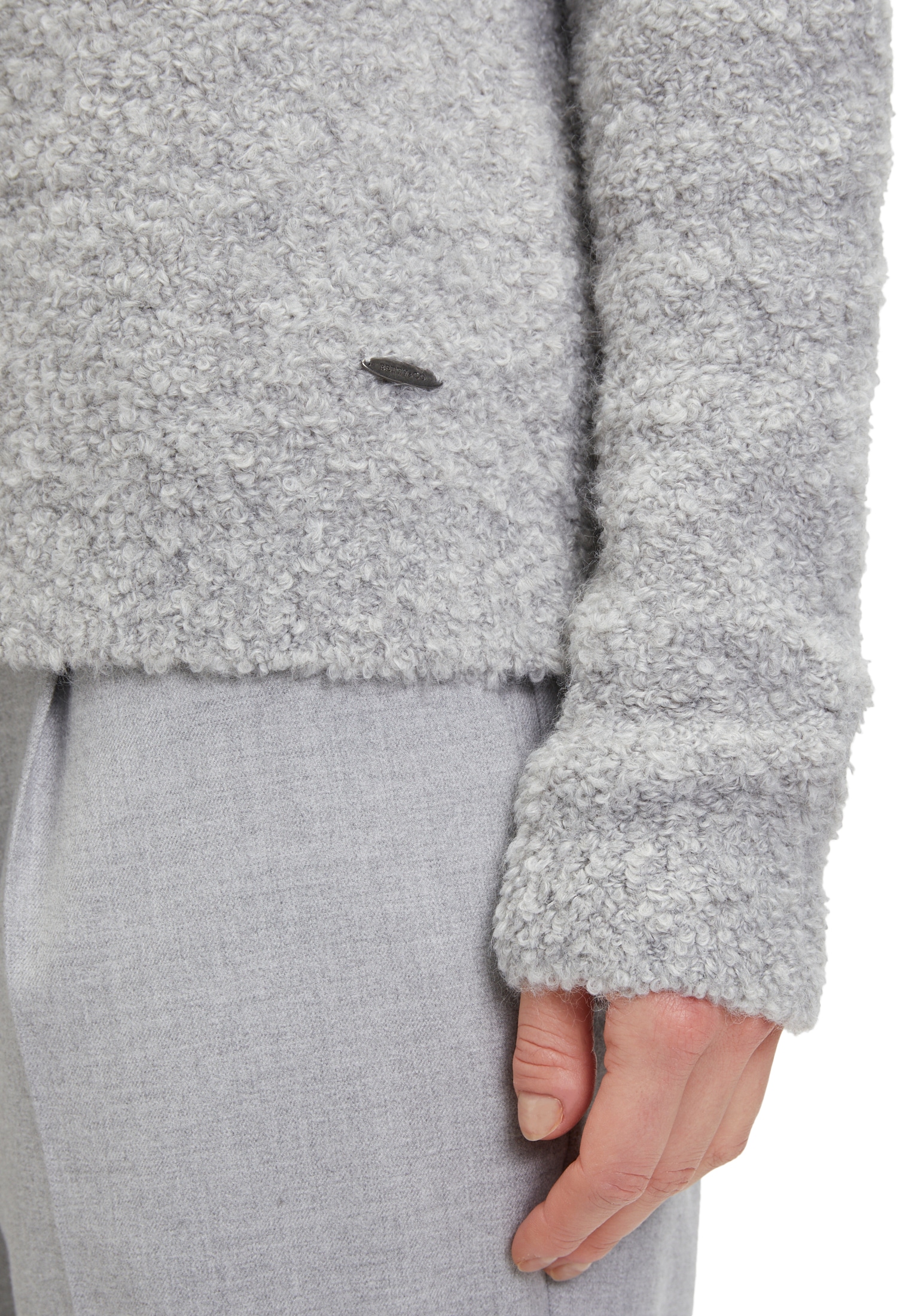 Betty&Co Strickpullover »Betty & Co Damen Strickpullover mit Perlen«, (1 tlg.), Perlen
