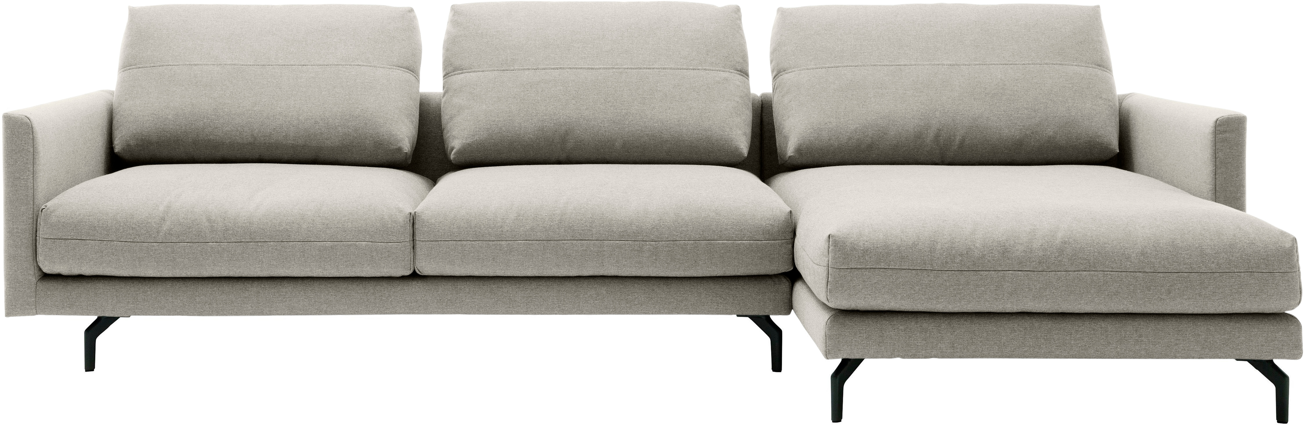Creation BY ROLF BENZ Ecksofa "CR.414, Designecksofa, Polsterecke, Breite 300cm, L-Form" wahlweise aus feinstem Rindsleder oder hochwertigem Chenille