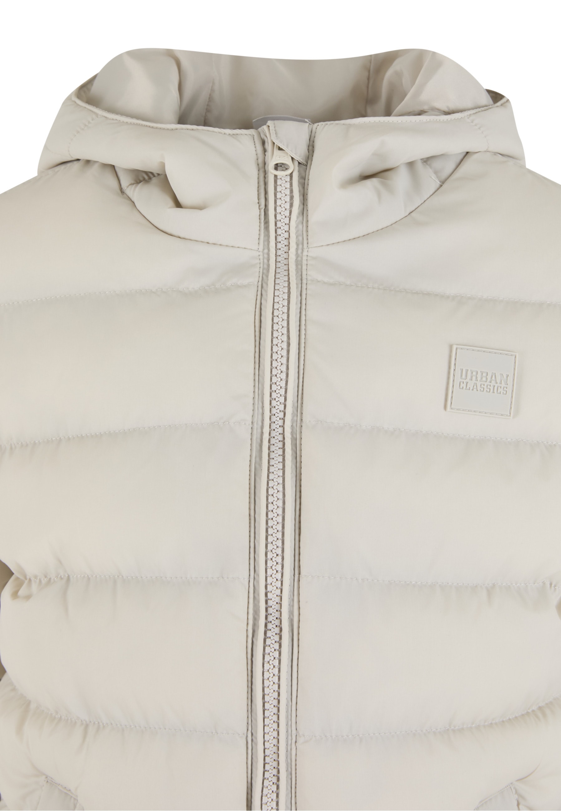 URBAN CLASSICS Winterjacke »Urban Classics Herren Boys Basic Bubble Jacket« 1 Stk. tlg. mit Kapuze