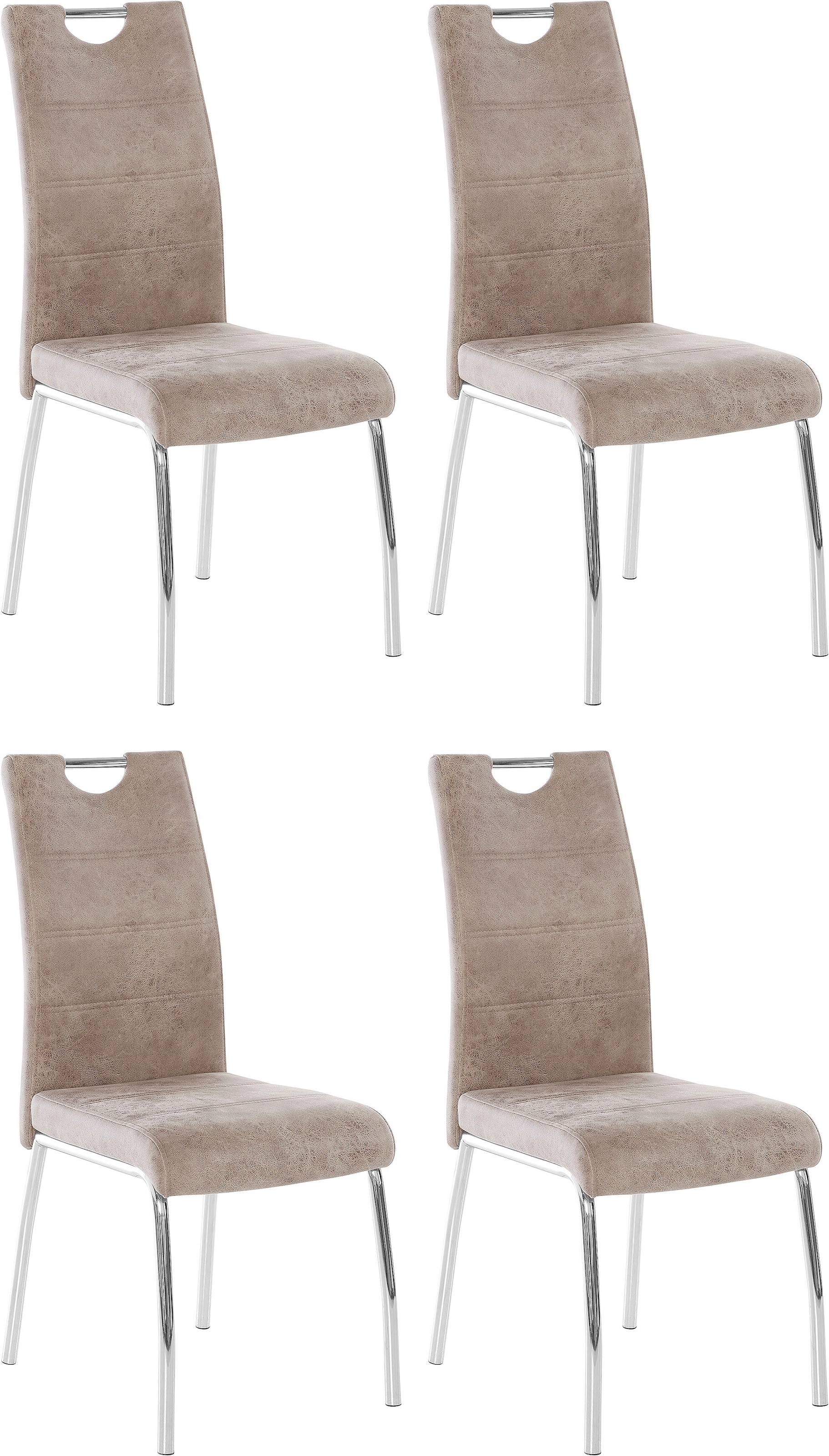 HELA Stuhl "Susi", (Set), 4 St., Polyester, 1, 2 oder 4 Stück
