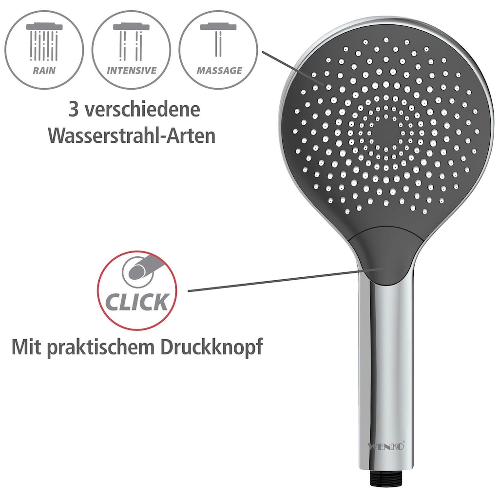 WENKO Handbrause »Watersaving«, (1 tlg.)