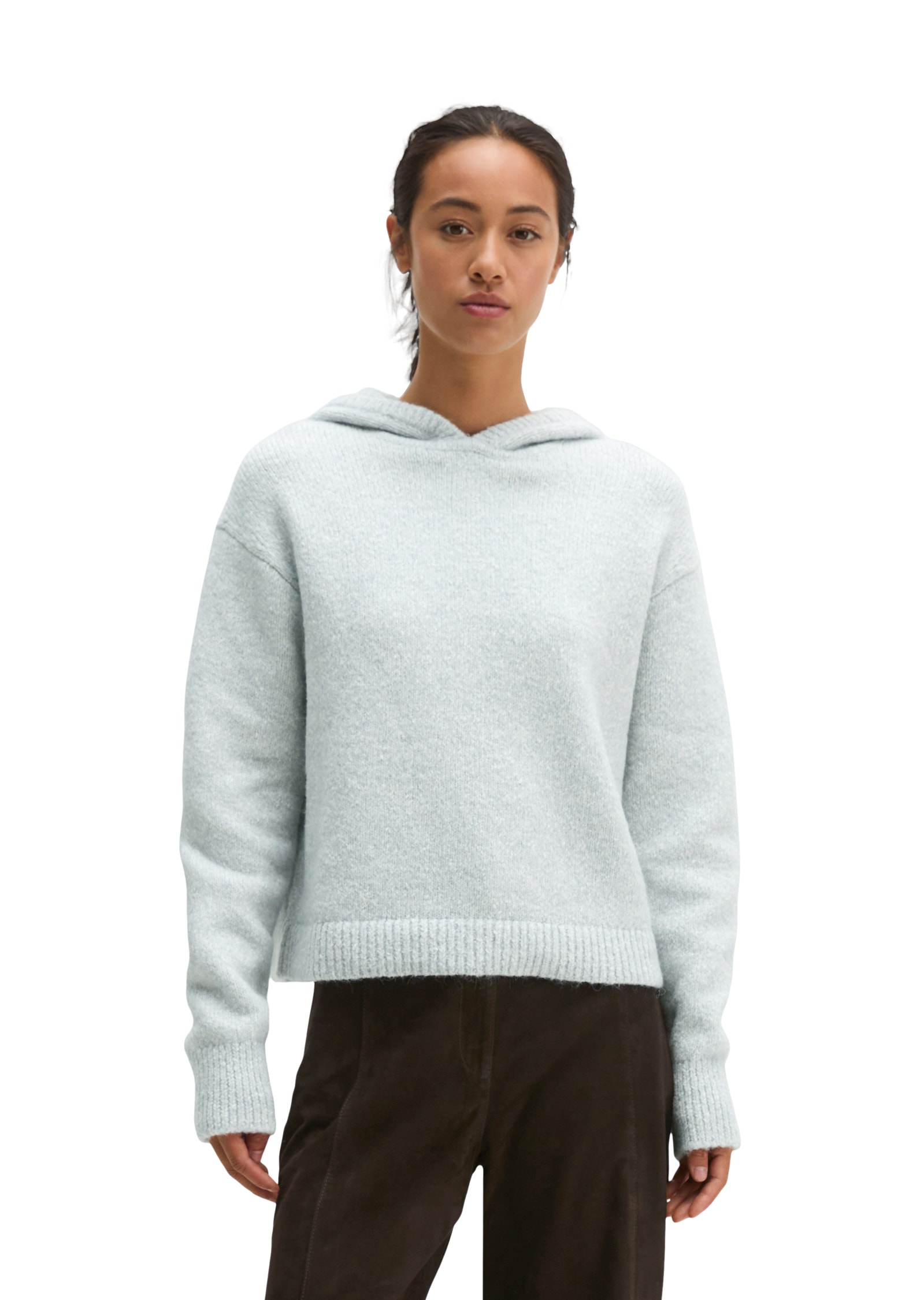 Marc OPolo Strickpullover "aus kuscheligem Organic Cotton-Alpakawolle-Mix"