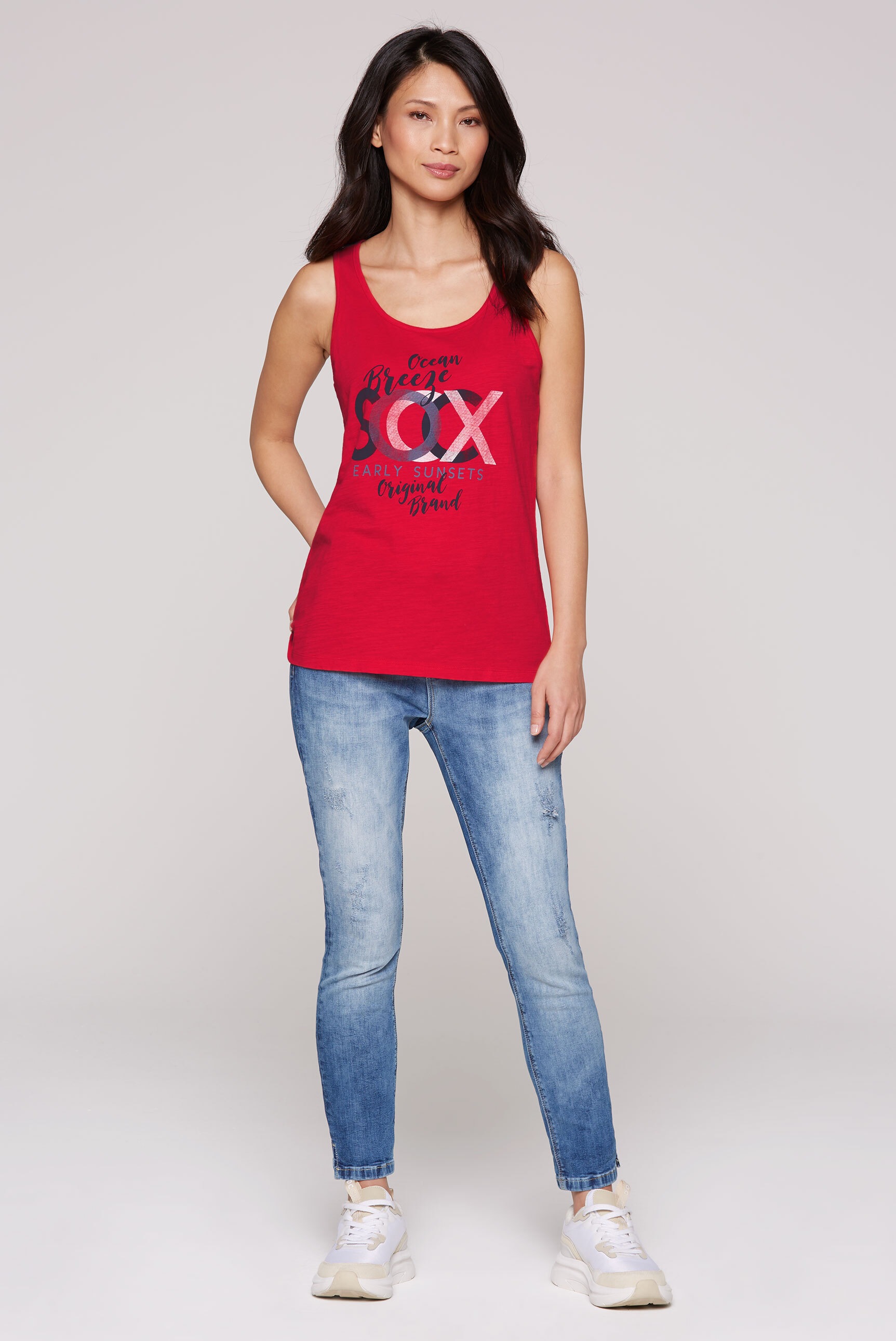 SOCCX Tanktop, aus Baumwolle