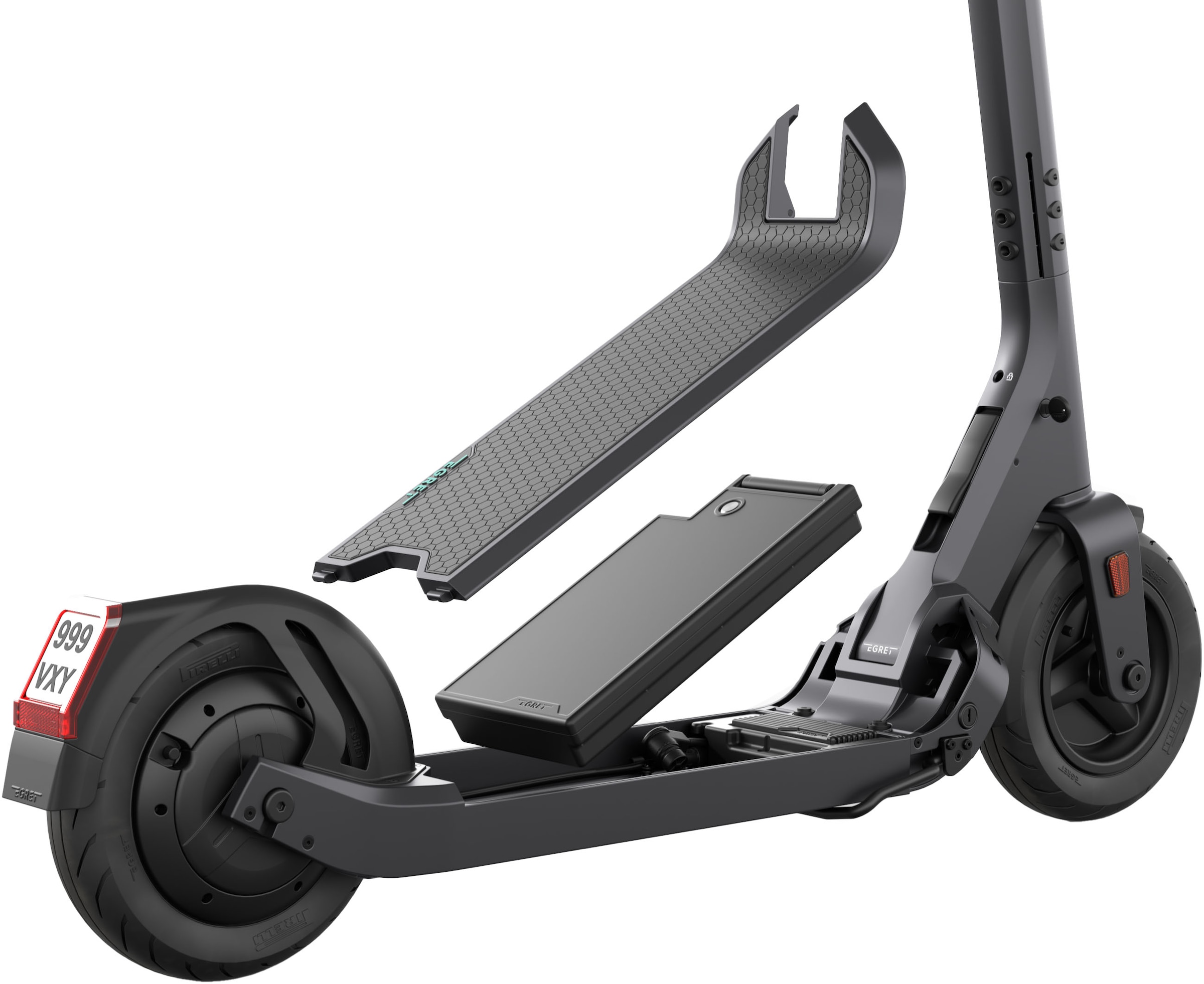 Egret E-Scooter »Egret One«, Electric Scooter, mit Straßenzulassung