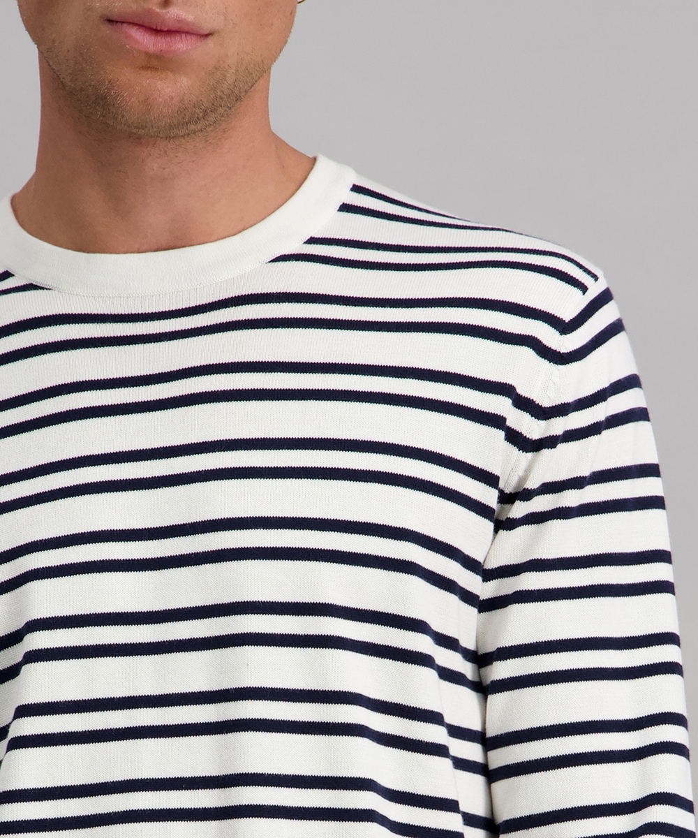 Pioneer Authentic Jeans Strickpullover in Streifen-Optik günstig online kaufen