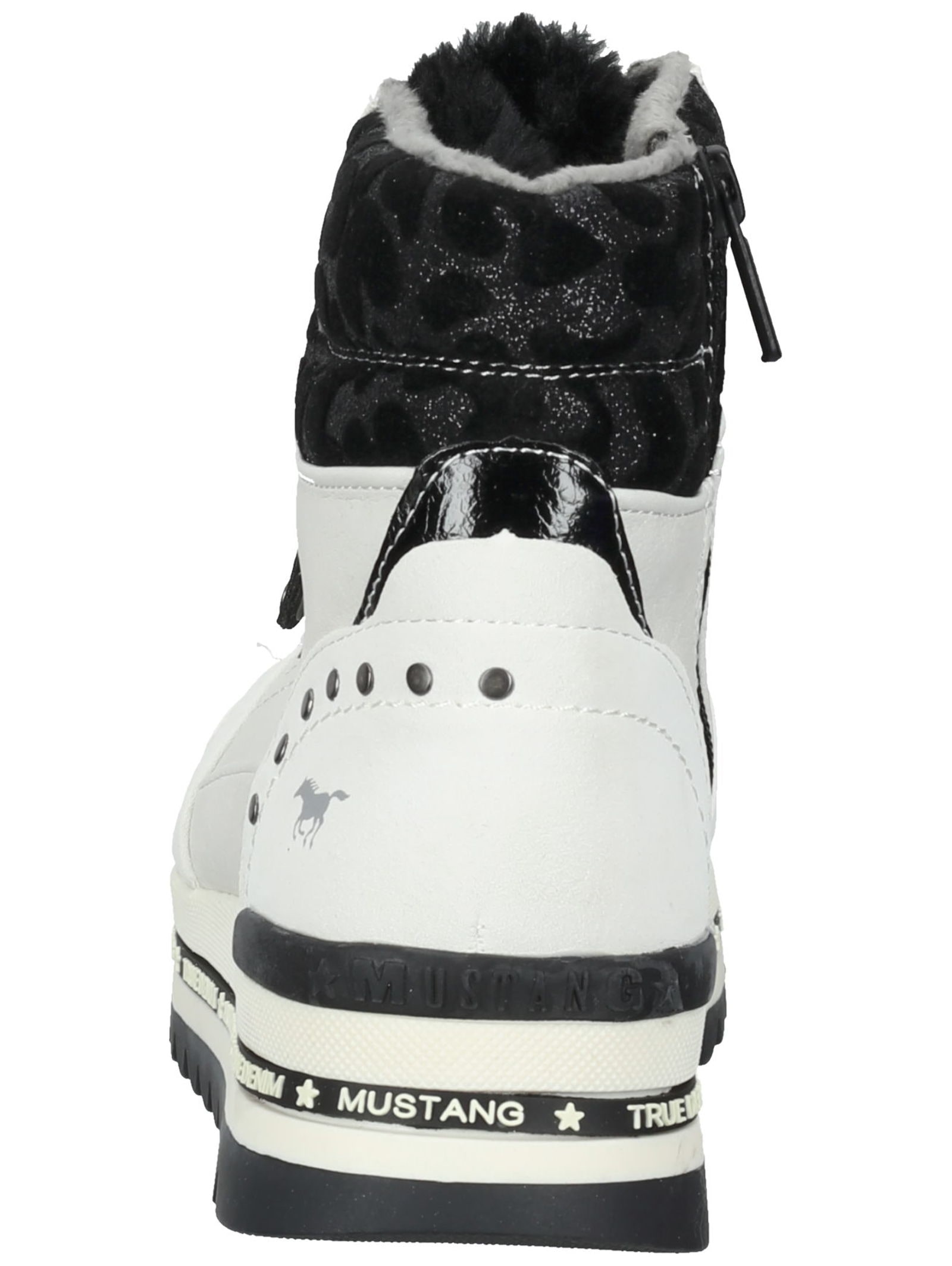 Mustang Shoes Schnürstiefelette »Mustang Shoes Stiefelette Lederimitat«