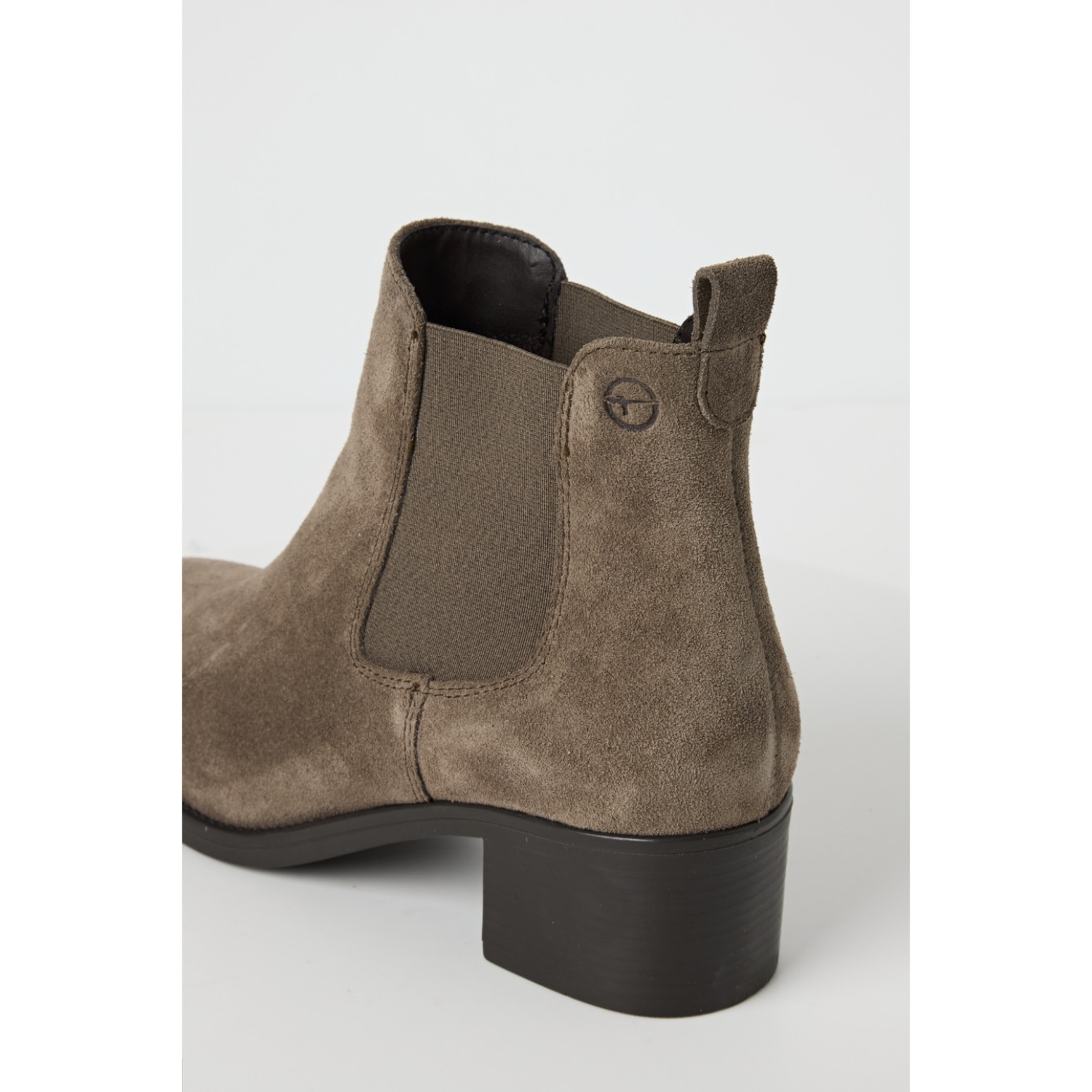 Tamaris Chelseaboots, Blockabsatz, Stiefelette, Businessschuh in schmaler Form