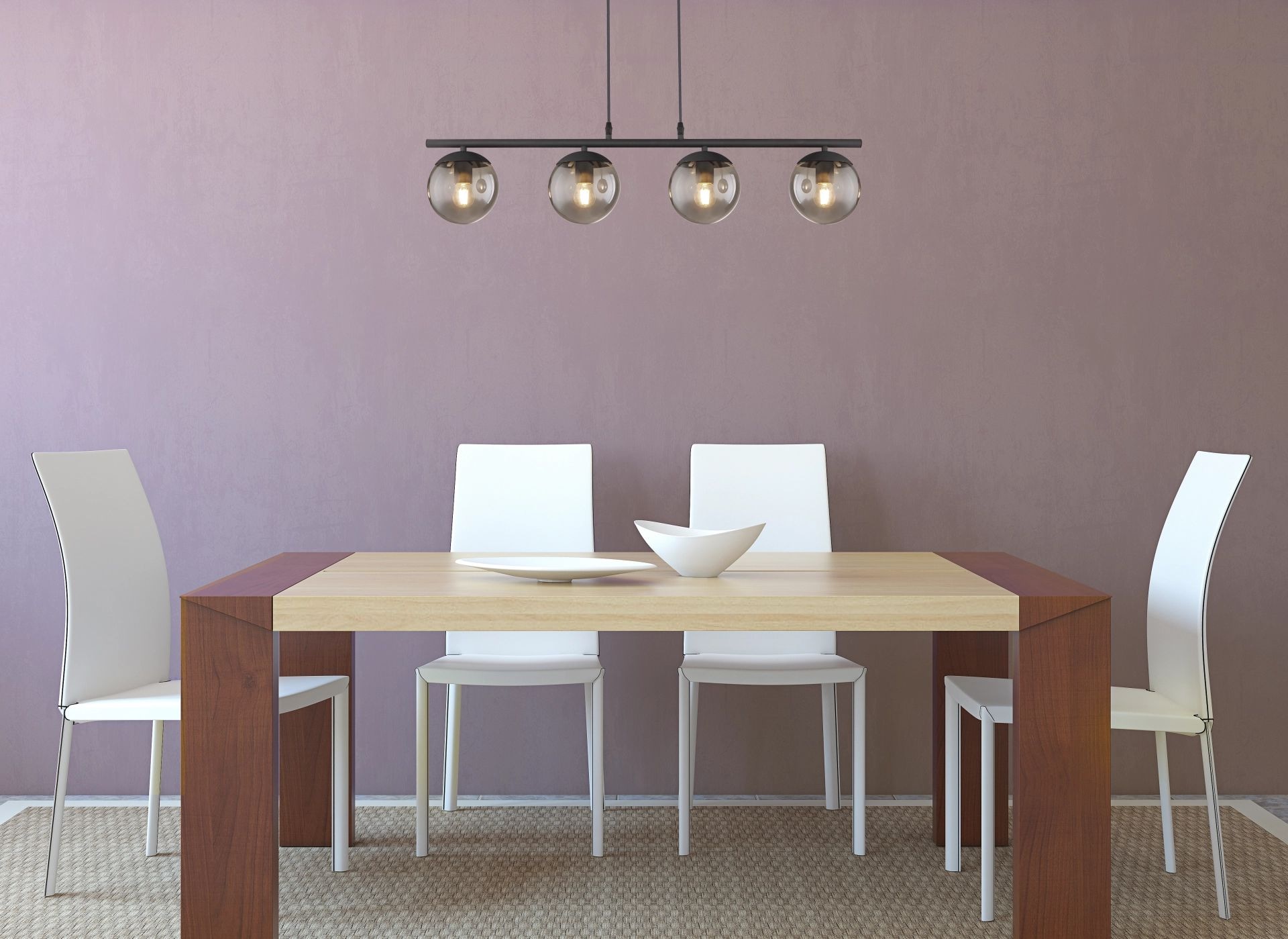 GLOBO LIGHTING Pendelleuchte »BLAMA« E27 1 Stk. Hängeleuchte, Essbereich, Hängeleuchte, Höhe kürzbar, E27 Fassung