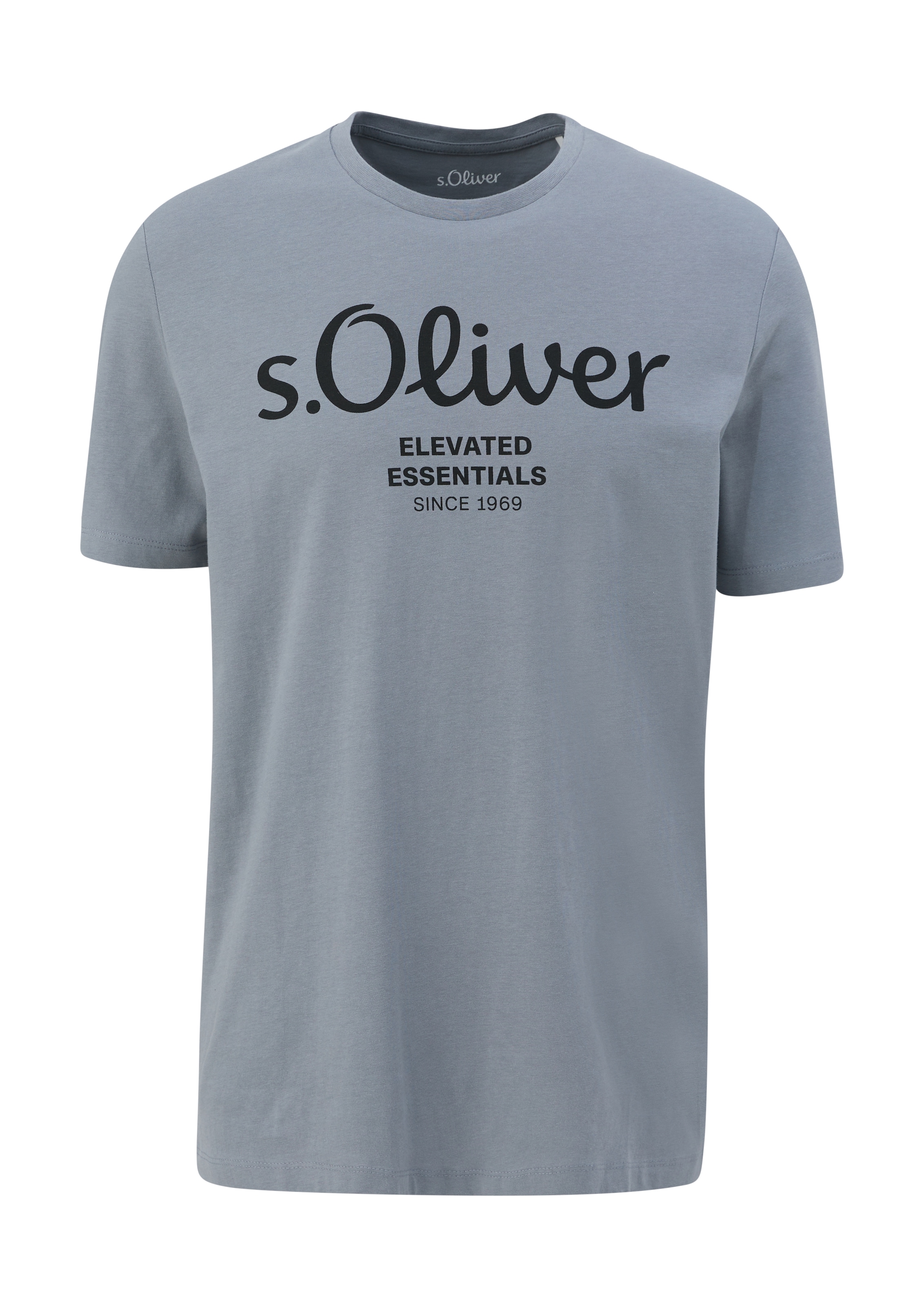 Look s.Oliver kaufen ▷ T-Shirt, BAUR sportiven im |