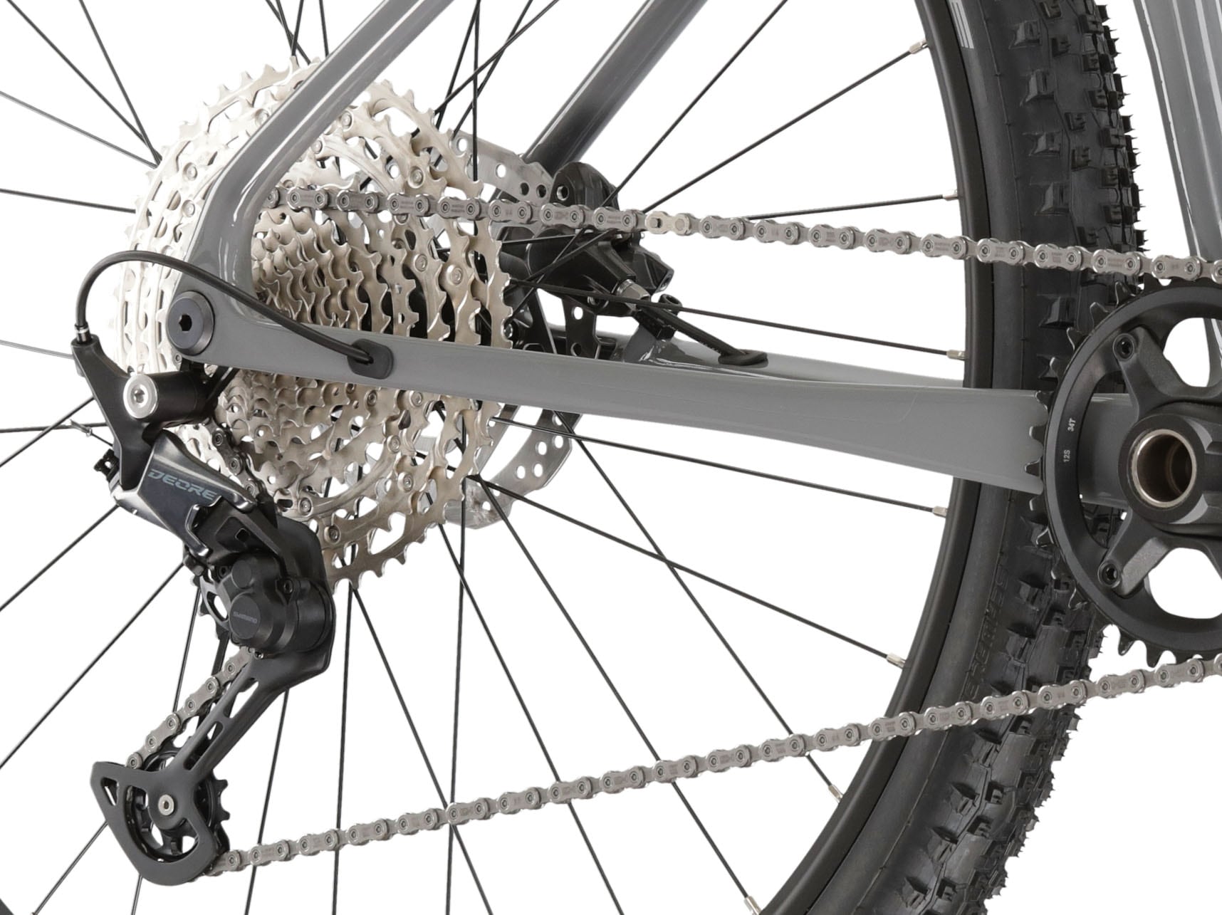 Kross Mountainbike »KROSS MTB Hardtail Level 8.0 29" grau 12 Gänge«, 12 Gang, Shimano, DEORE M6100 Schaltwerk, Kettenschaltung