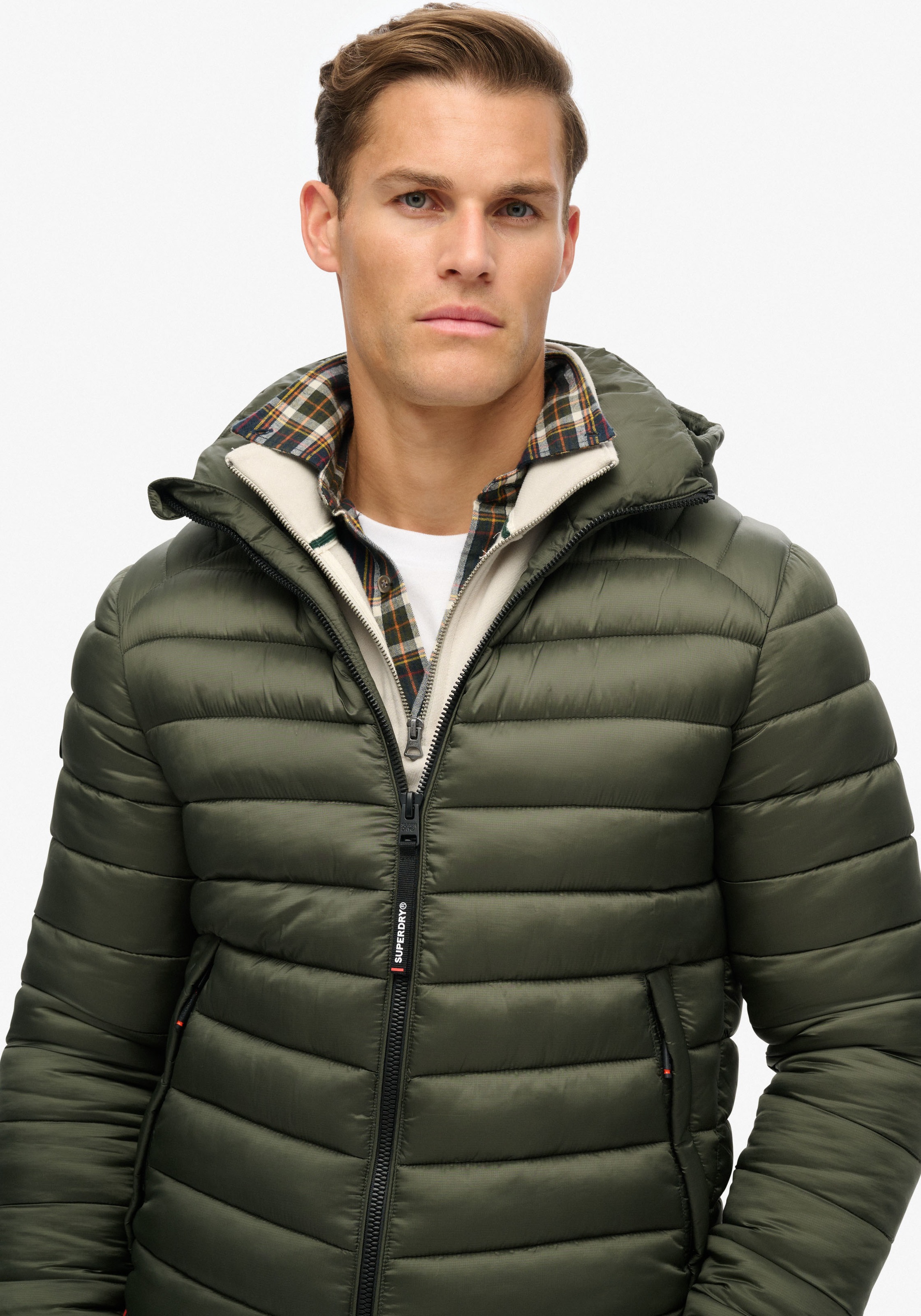 Superdry Steppjacke "HOODED FUJI SPORT PADDED JKT", mit Kapuze günstig online kaufen