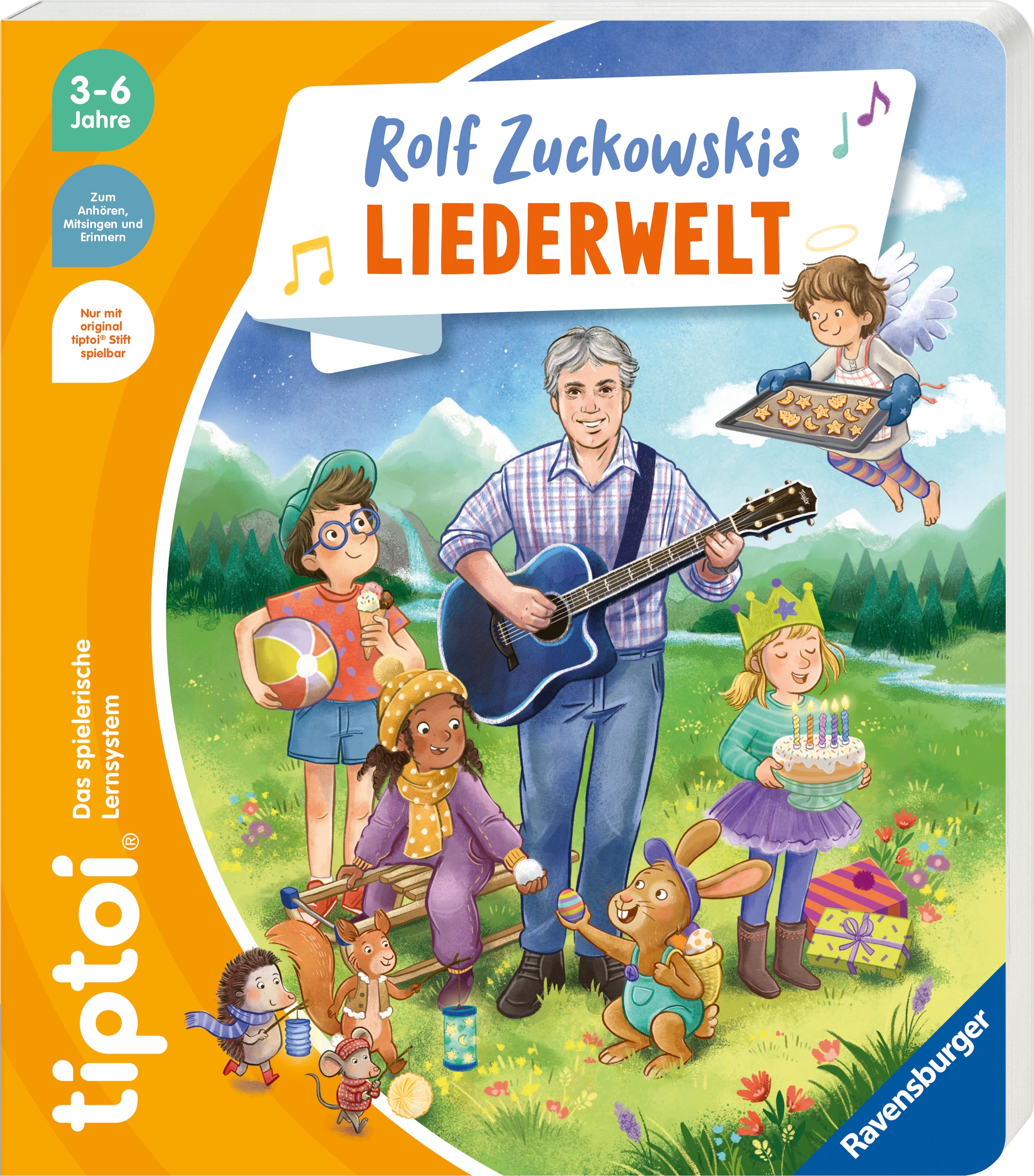 Ravensburger Bunt Buch "Tiptoi Liederbücher - Rolf Zuckowskis Liederwelt" Made In Europe Kinder von Baur
