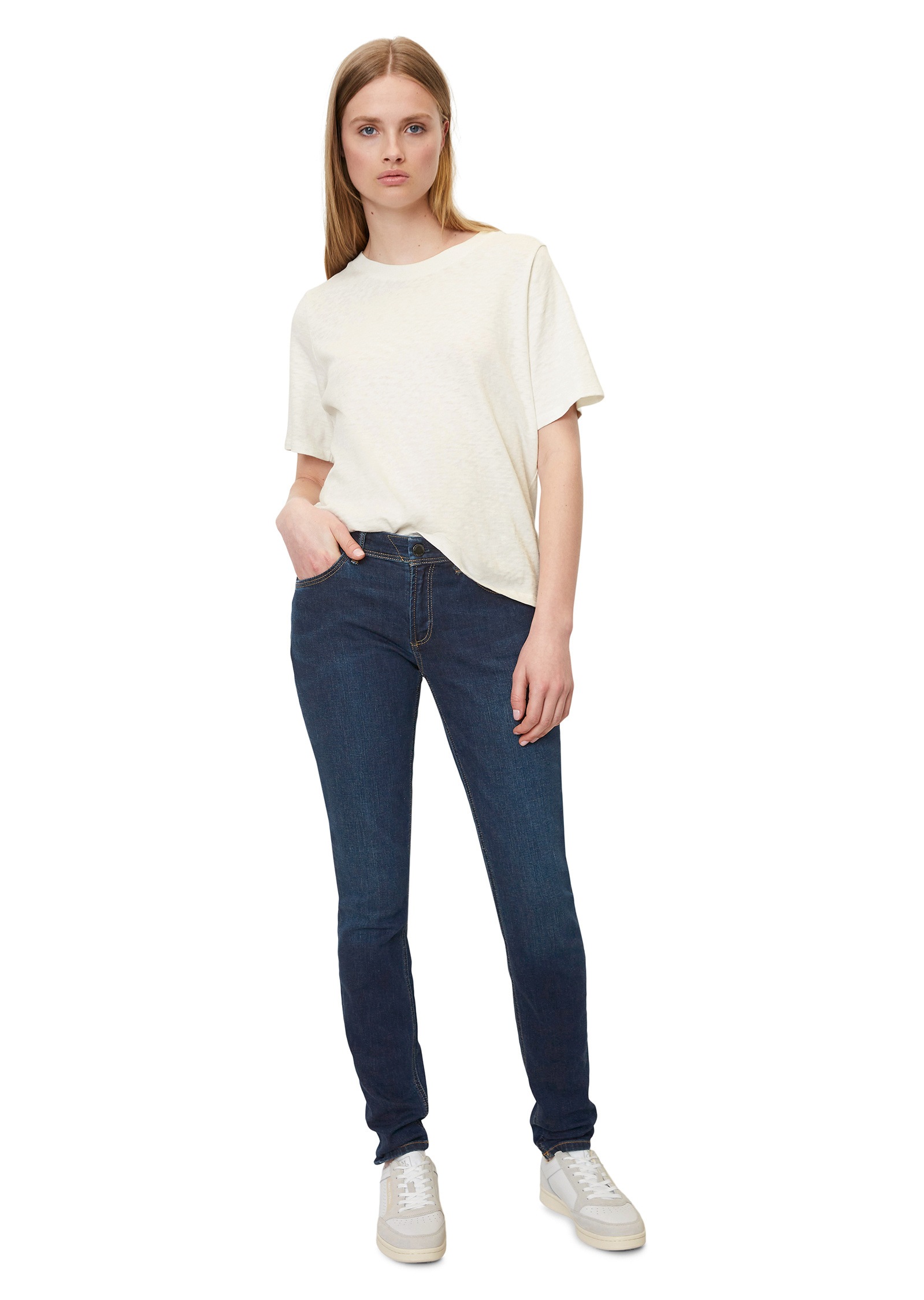 Marc O'Polo DENIM T-Shirt »aus softer Bio-Baumwolle«