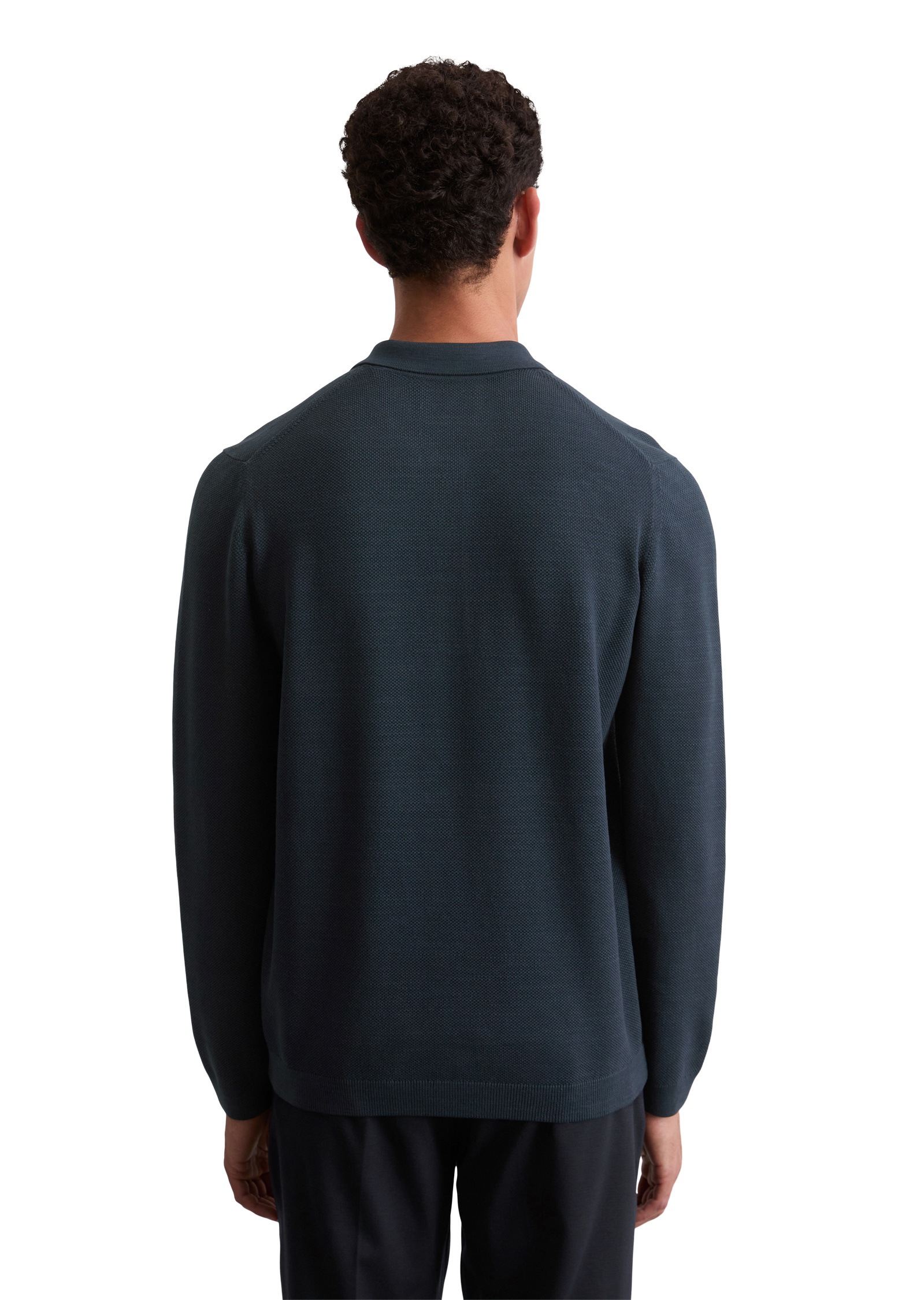 Marc O'Polo Rollkragenpullover »aus feinem Bio-Baumwoll-Piqué«