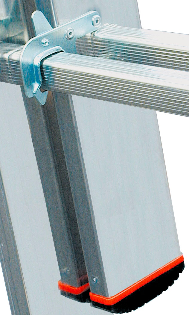 KRAUSE Vielzweckleiter »Tribilo«, Alu, 3x8 Sprossen, Arbeitshöhe ca. 605 cm