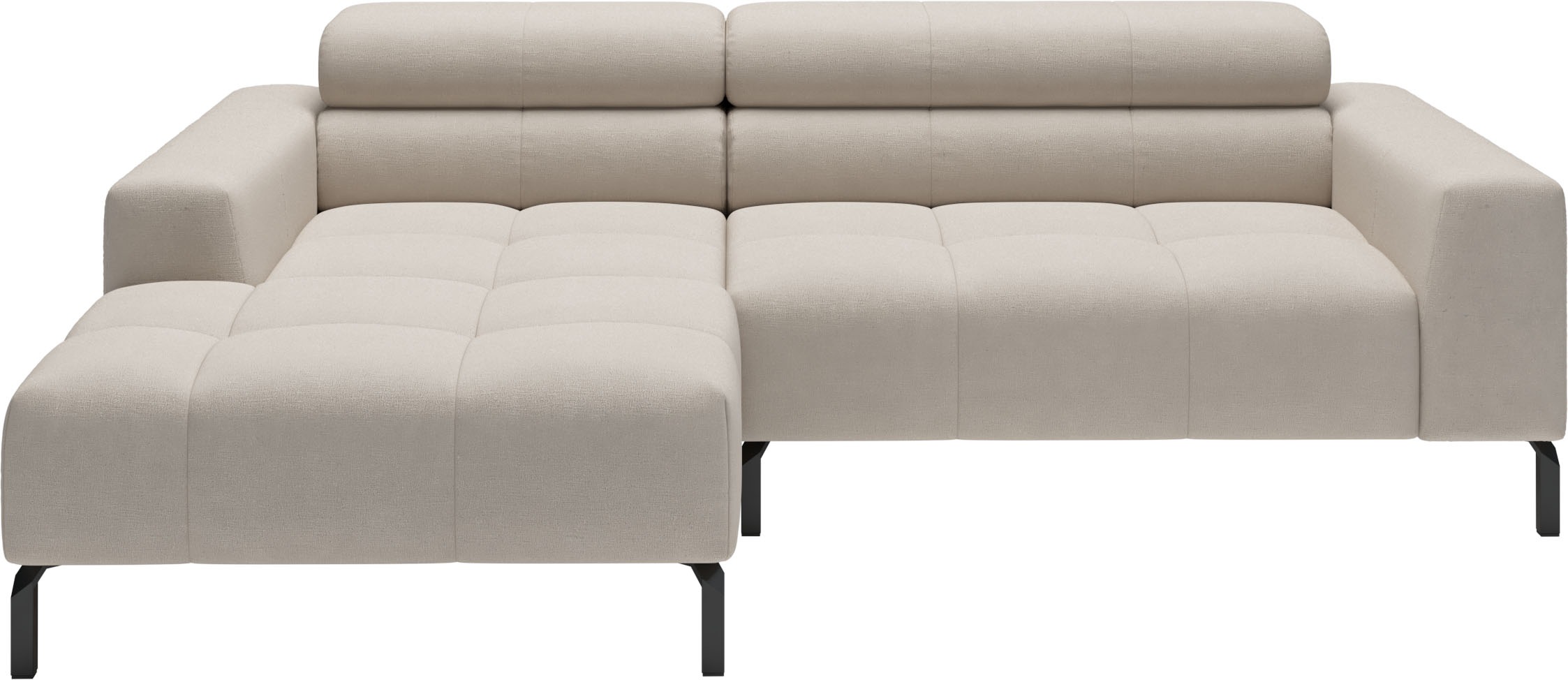 Home affaire Ecksofa "Ecksofa Claya, L-Form, Kopfteilverstellung, Breite 22 günstig online kaufen