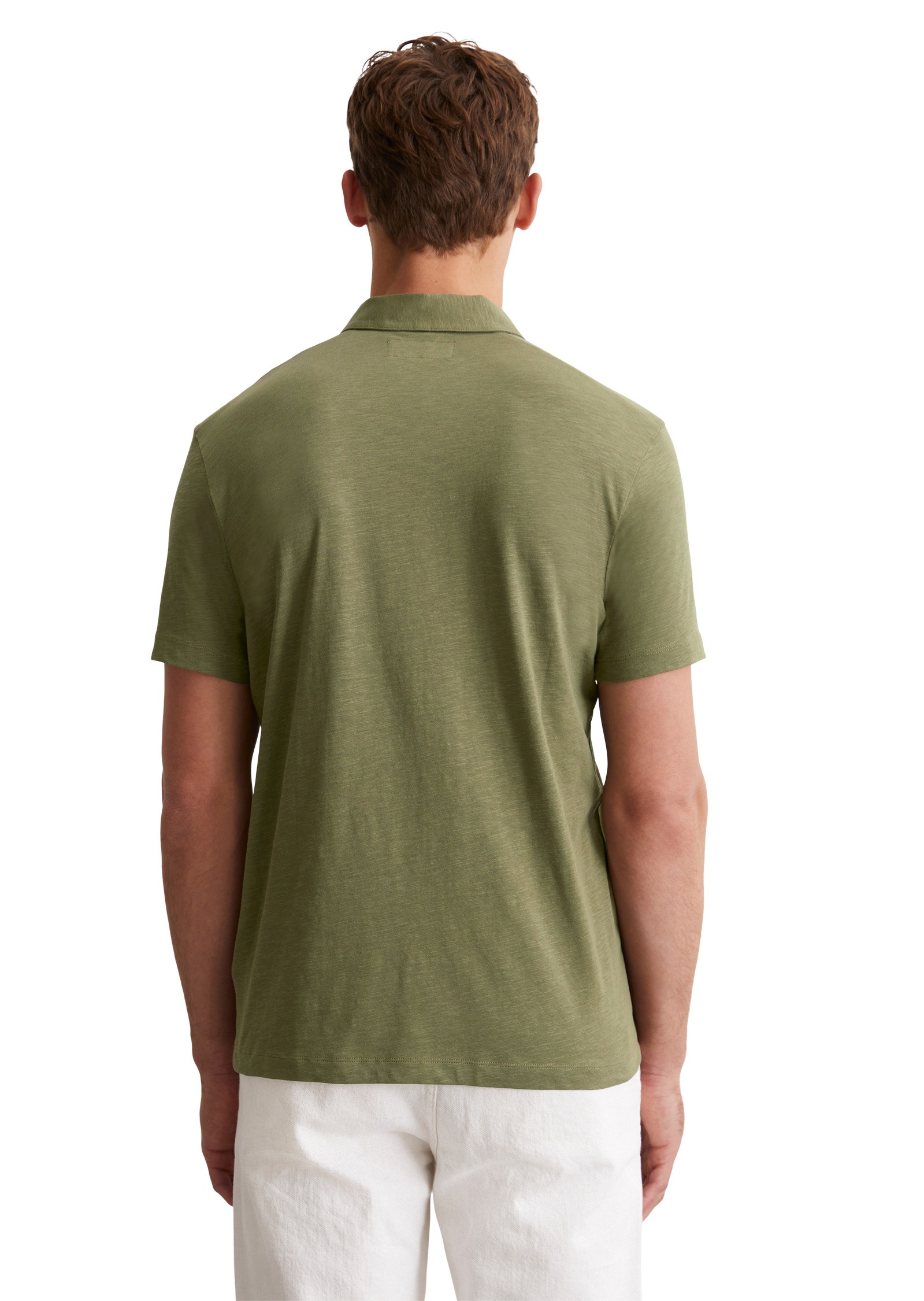 Marc O'Polo Poloshirt »in softer Slub-Jersey-Qualität«