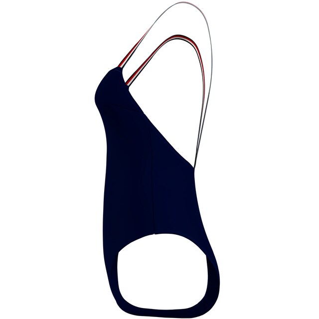 Tommy Hilfiger Swimwear Badeanzug »TH STRAIGHT NECK ONE PIECE«, mit Tommy  Hilfiger-Branding | BAUR