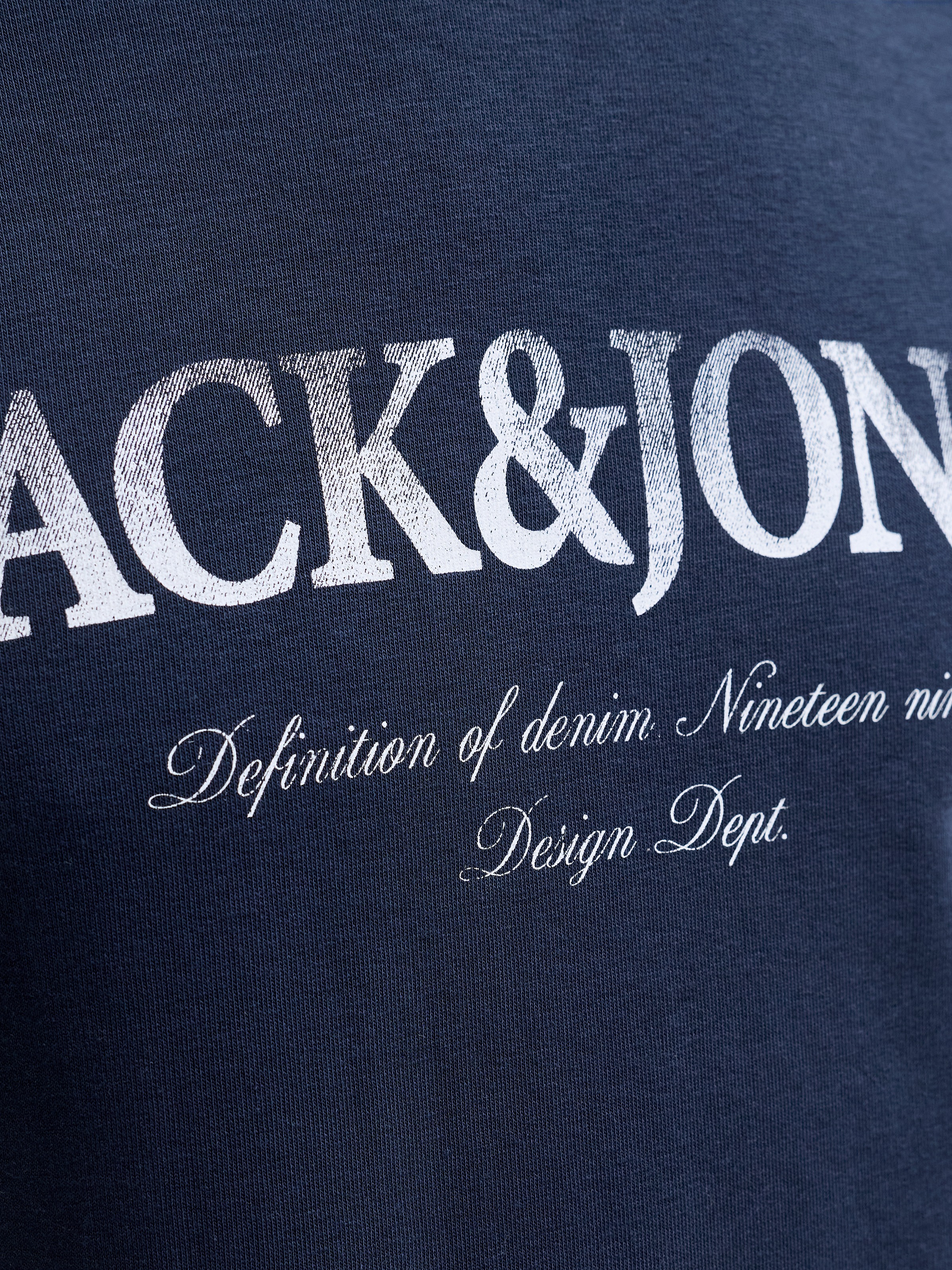 Jack & Jones Sweatshirt »JJDEVIN DAYTONA PRINT SWEAT CREW NECK«
