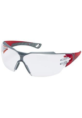Uvex Arbeitsschutzbrille »uvex Schutzbrille pheos cx2 rot/grau« kaufen