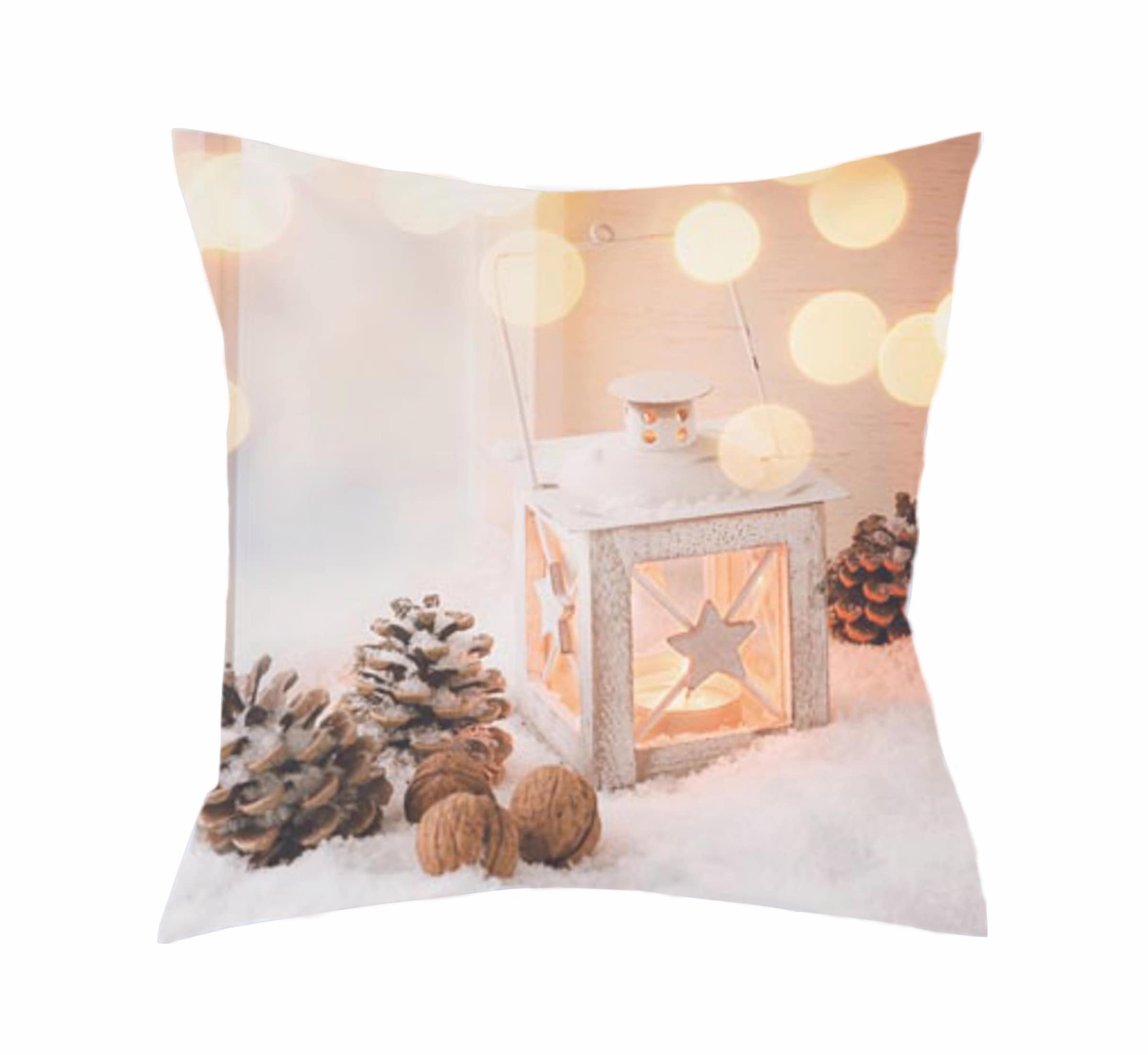 HOME WOHNIDEEN Dekokissen "LATERNE" Kissenhülle ohne Füllung, 1 Stück günstig online kaufen