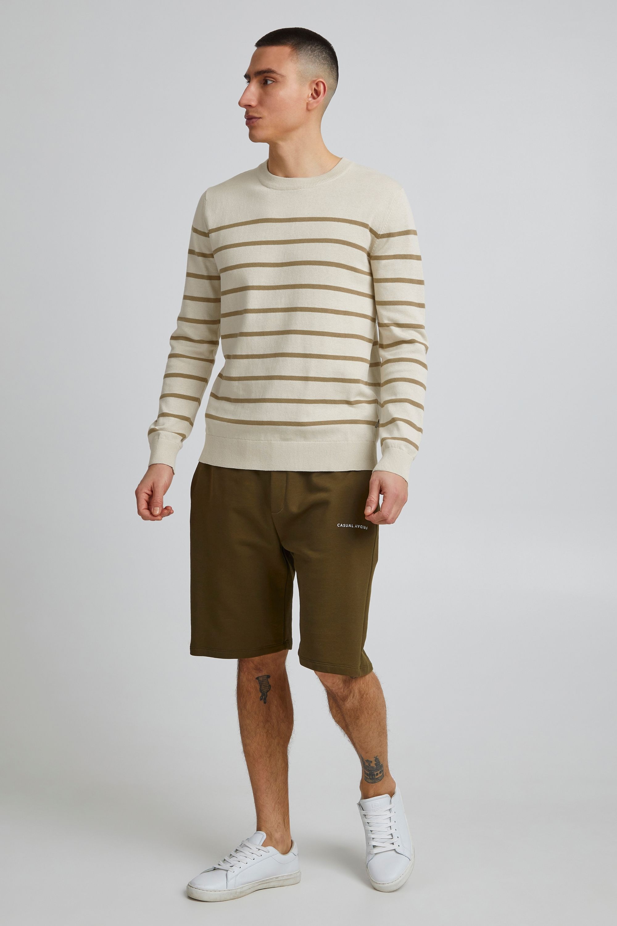 Solid Strickfleece-Pullover "Strickpullover SDBrice" günstig online kaufen