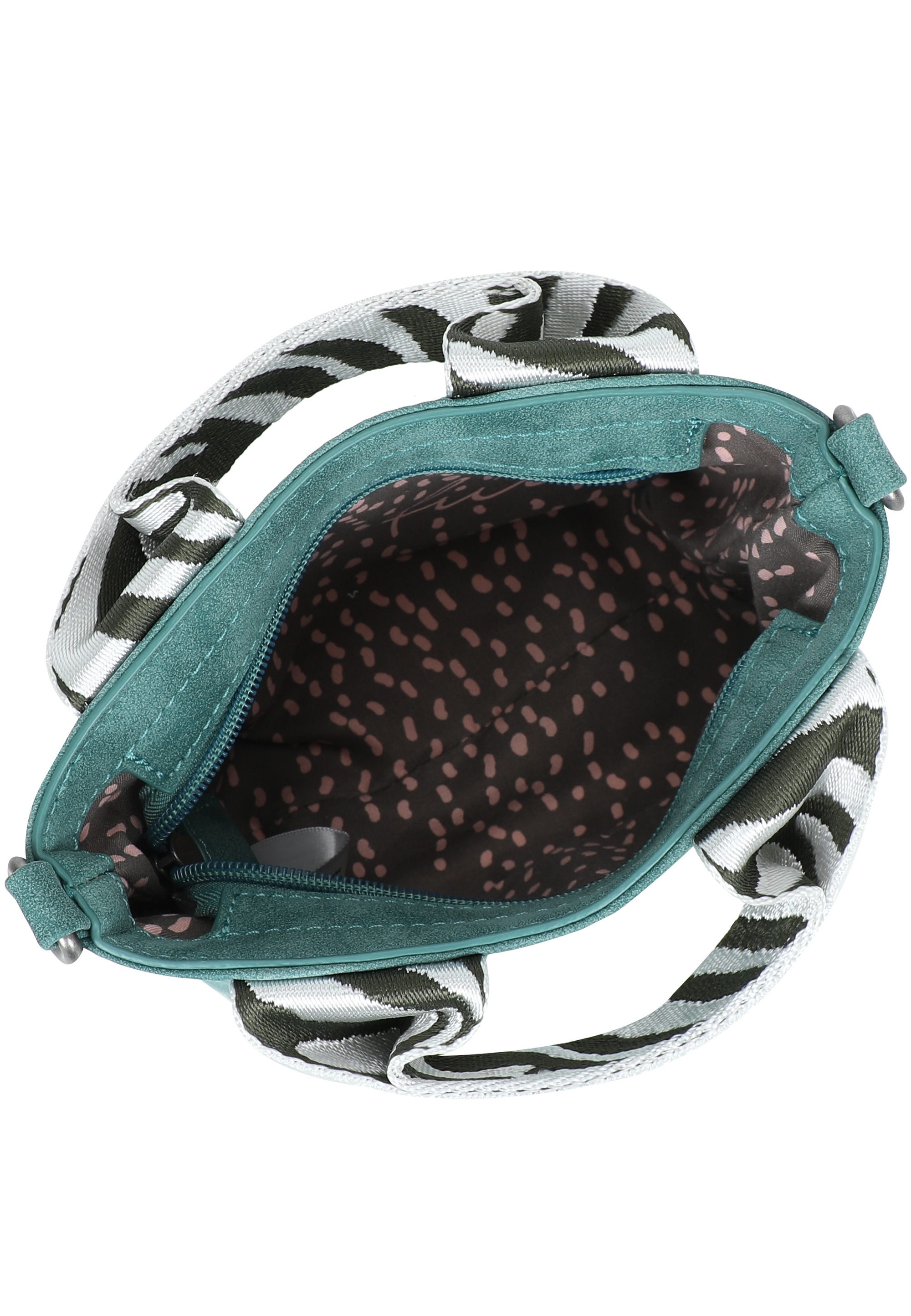 Fritzi aus Preußen Schultertasche »Fritzi Bini Jive Blackini« mit breiten Webbing-Schulterriemen