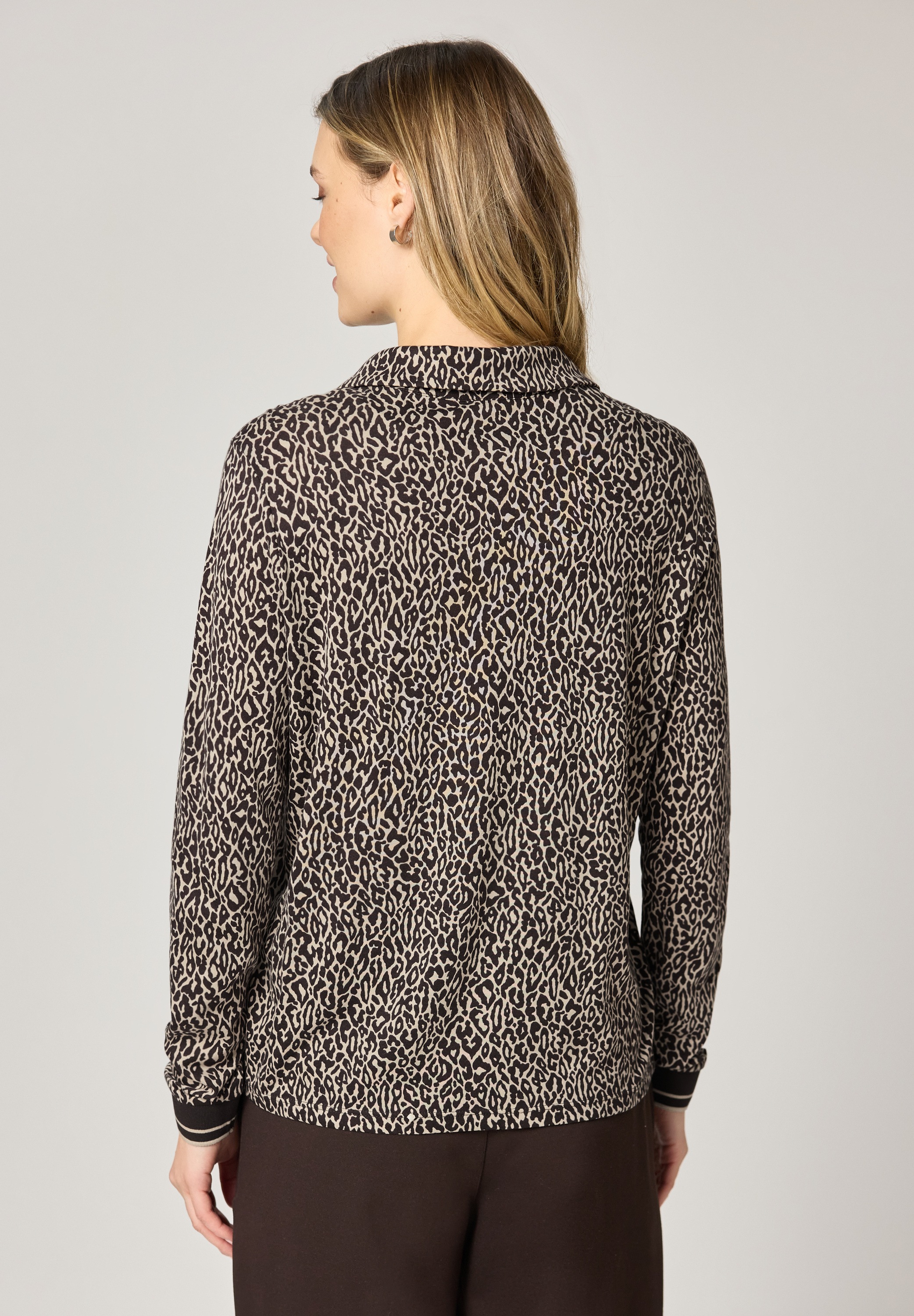 STREET ONE Langarmshirt im Leo Design günstig online kaufen