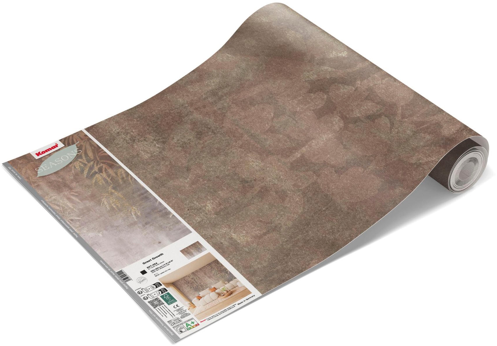 Komar Fototapete »Vlies Fototapete - Great Growth - Größe 350 x 250 cm« Motiv | bedruckt glatt