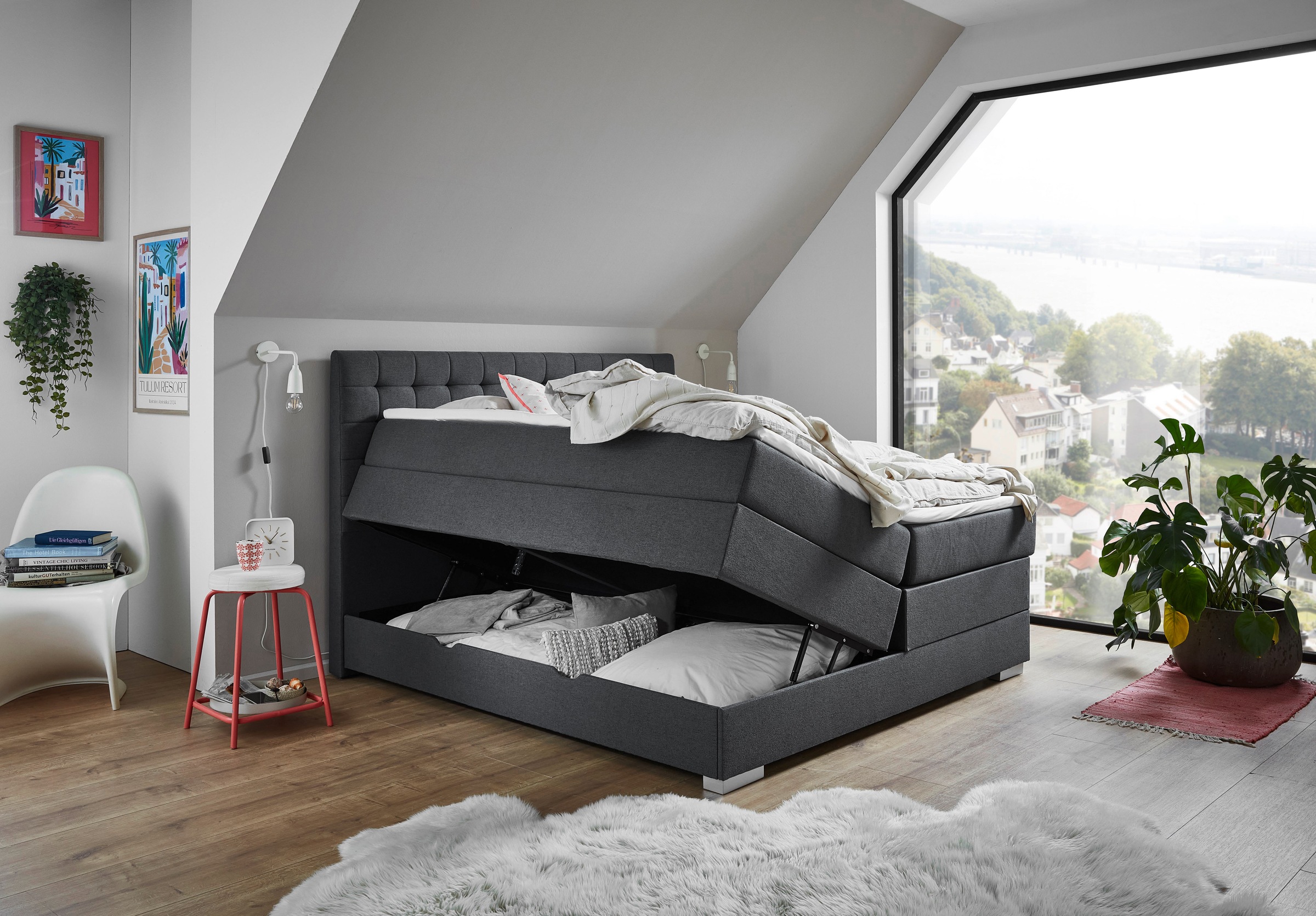 INOSIGN Boxbett »Keeva inkl. Bettkasten« erhältlich in der Breite 180x200cm