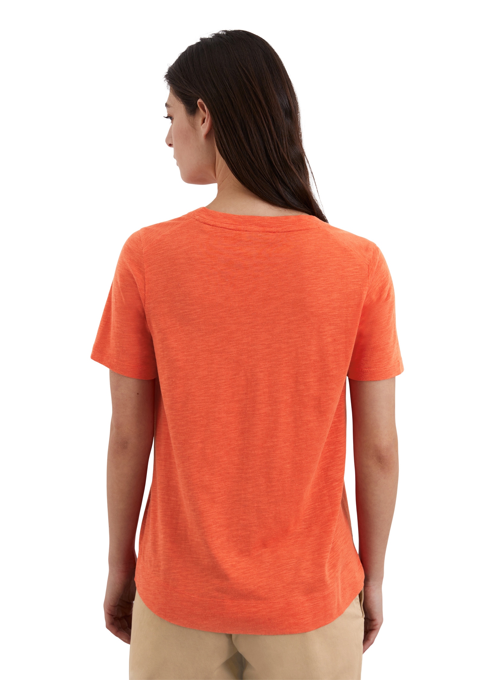 Marc O'Polo T-Shirt »aus Baumwolle-Viskose-Mix«