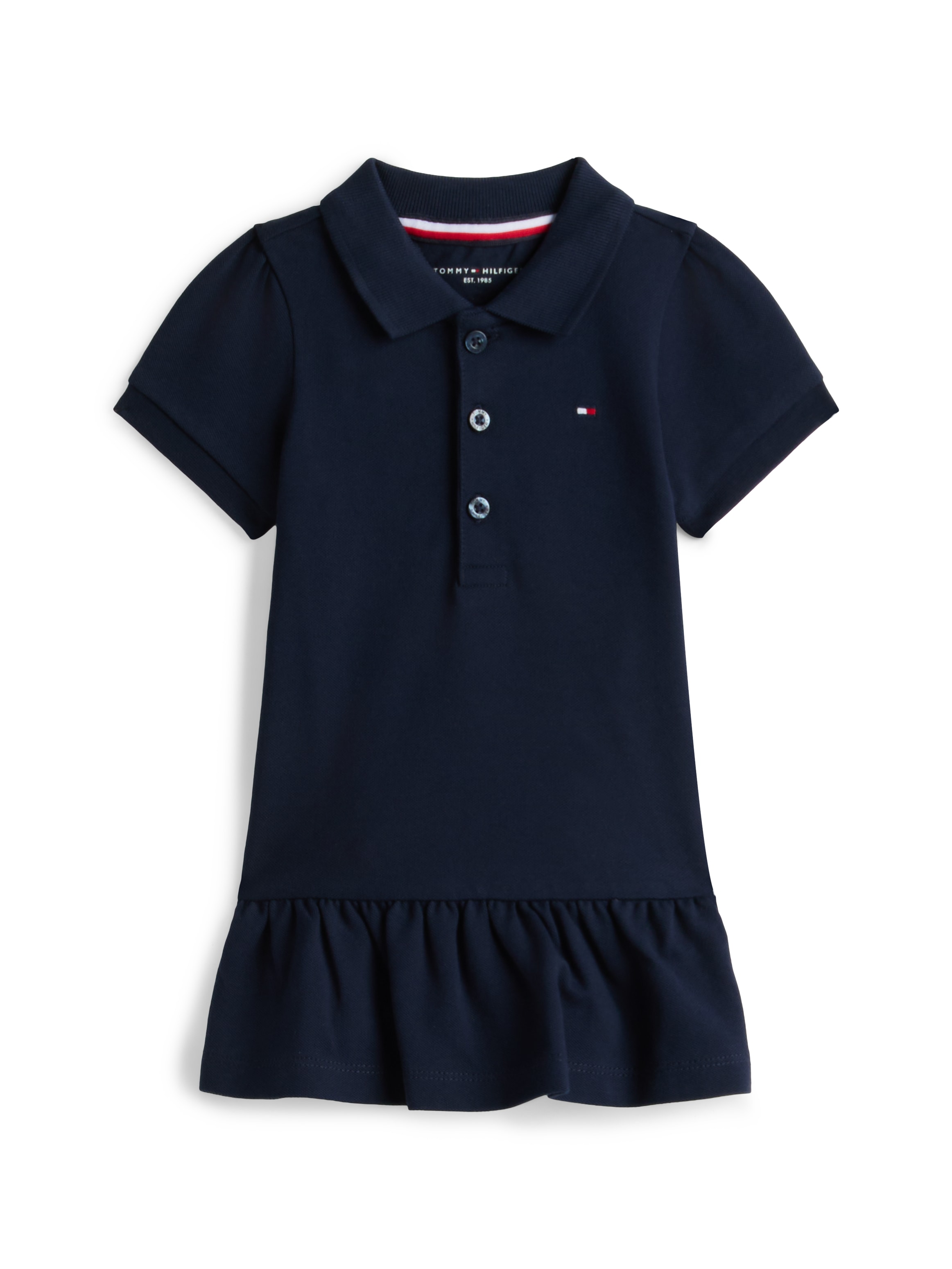 Tommy Hilfiger Polokleid »PIQUE POLO DRESS SHORT SLEEVE« für Babys, Stretch-Baumwolle