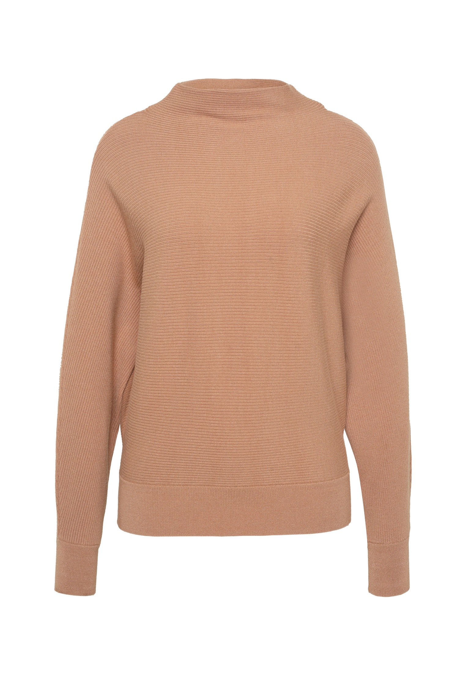 Zero Strickpullover "Damen strukturiert mit Stehkragen" 1 Stk. Plain/ohne D günstig online kaufen
