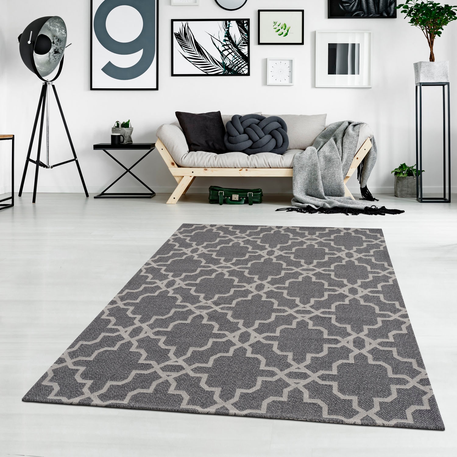Carpet City Teppich »Cotton«, rechteckig, | Flachgewebe, BAUR Baumwolle,Marokkanisch, Pflegeleicht 100% bestellen