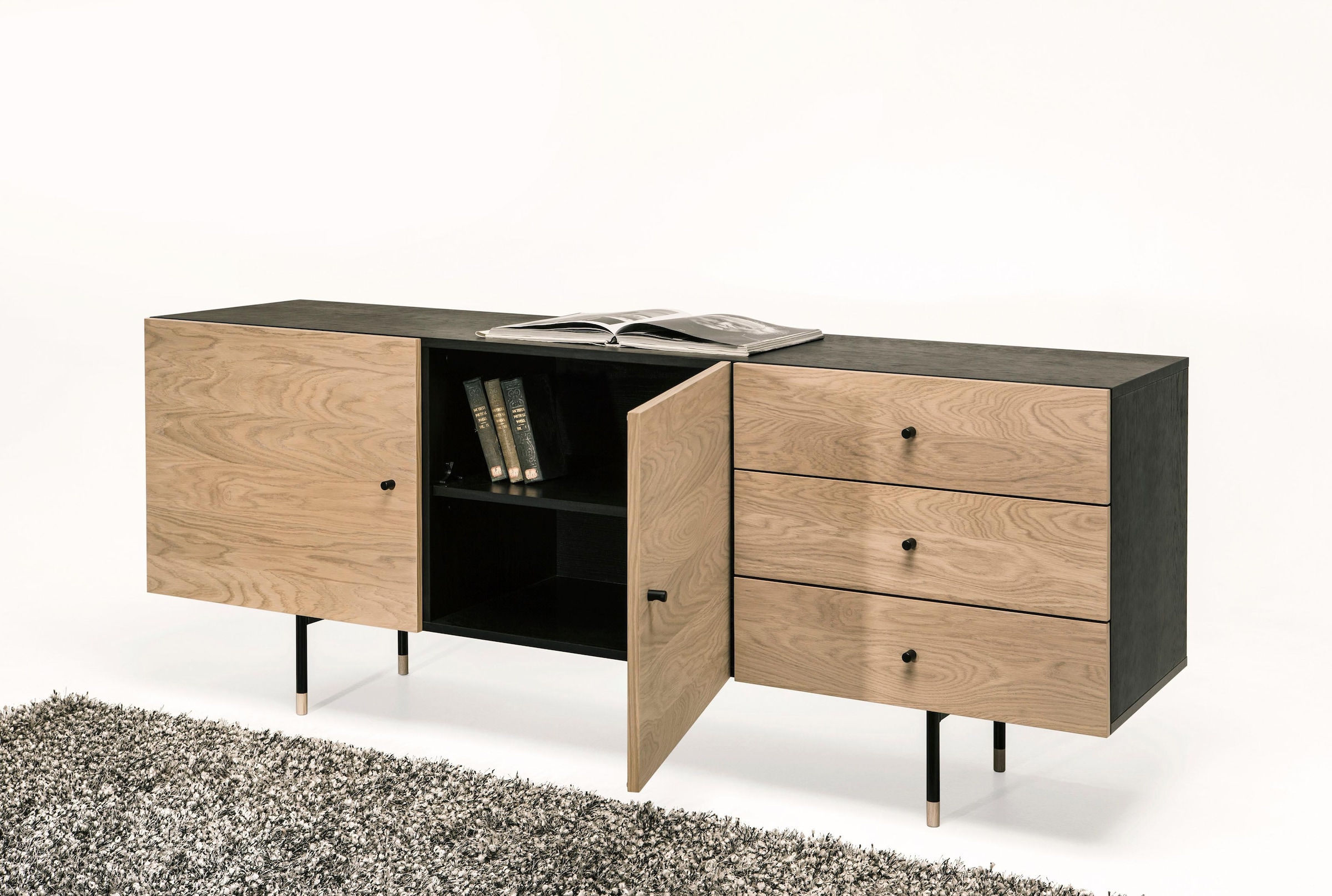 Woodman Sideboard »Daniel«, Kommode mit Soft Close Funktion, Breite 180 cm