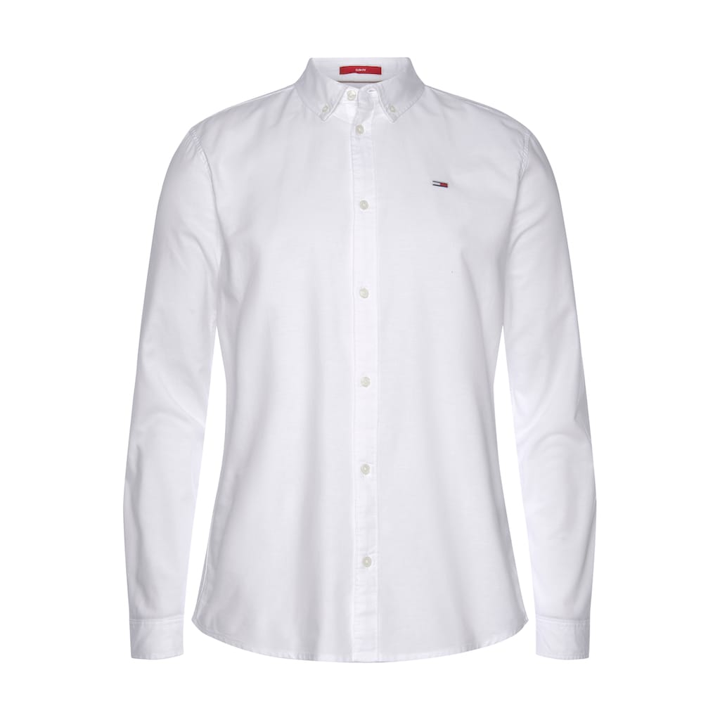 Tommy Jeans Langarmhemd »TJM SLIM STRETCH OXFORD SHIRT«