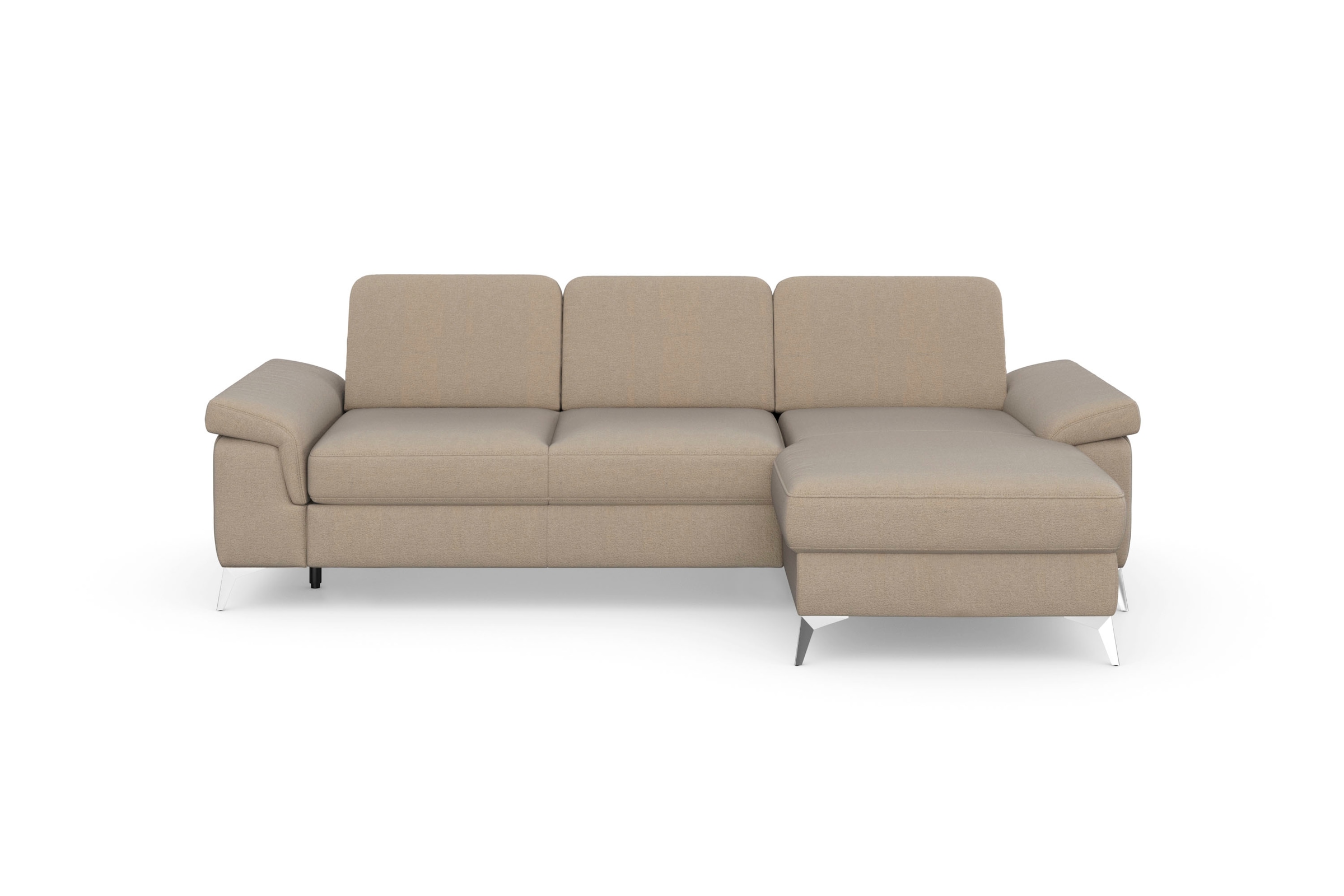 sit&more Ecksofa "Padua L-Form", inklusive Sitztiefenverstellung, Armteilfu günstig online kaufen