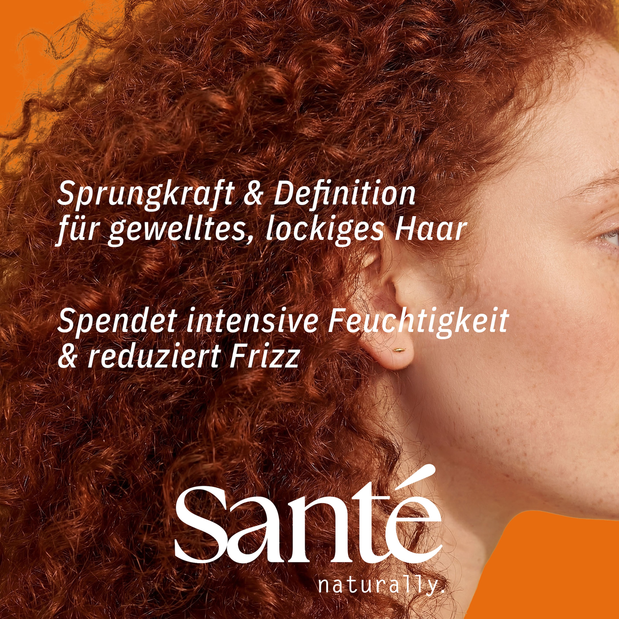 SANTE Haarspülung »Perfect Curls Conditioner« Haarspülung, mit Kokosöl, Avocadoöl und Rizinusöl