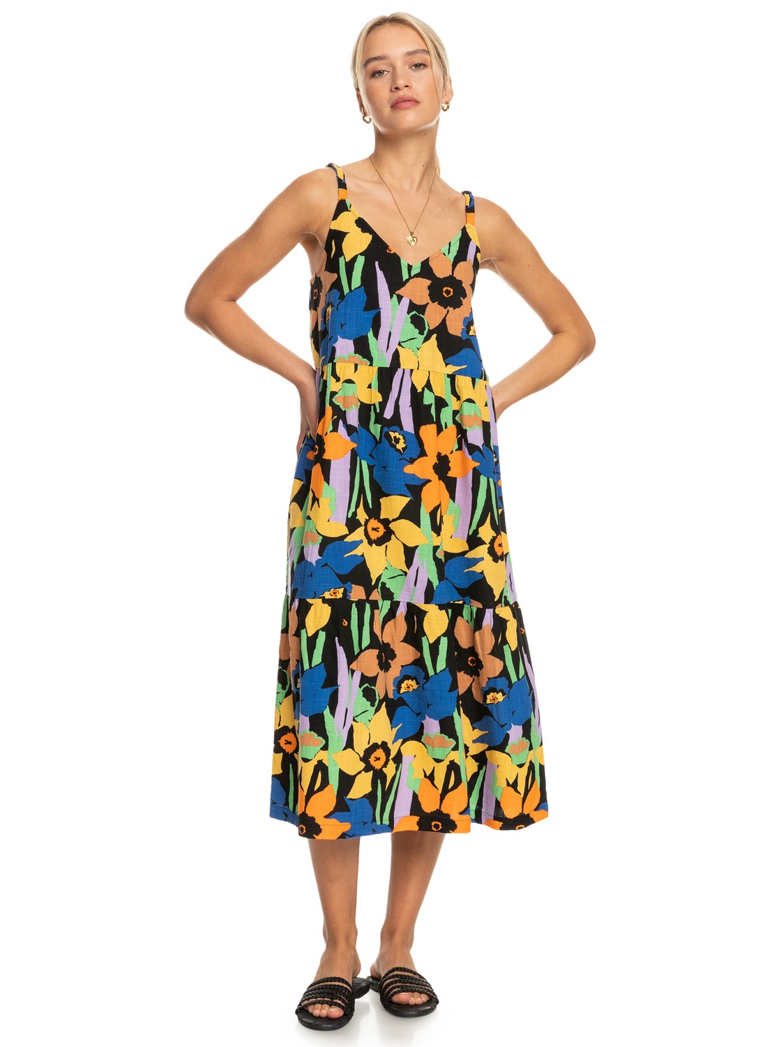 Roxy Sommerkleid "Waiting Line Printed" günstig online kaufen