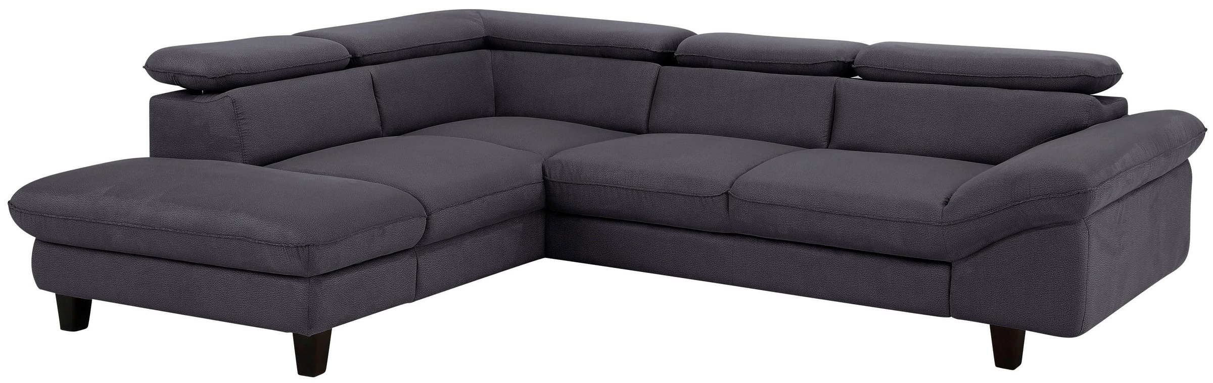 Home affaire Ecksofa »Pilot L-Form«, mit Kopfteilverstellung, wahlweise mit Bettfunktion & Bettkasten
