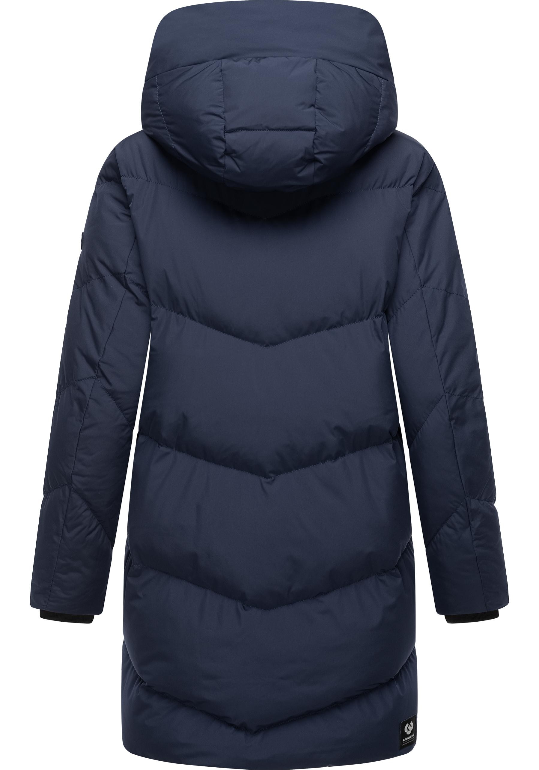 Ragwear Kurzmantel »Avelin«, Wasserdichter gesteppter Damen Wintermantel