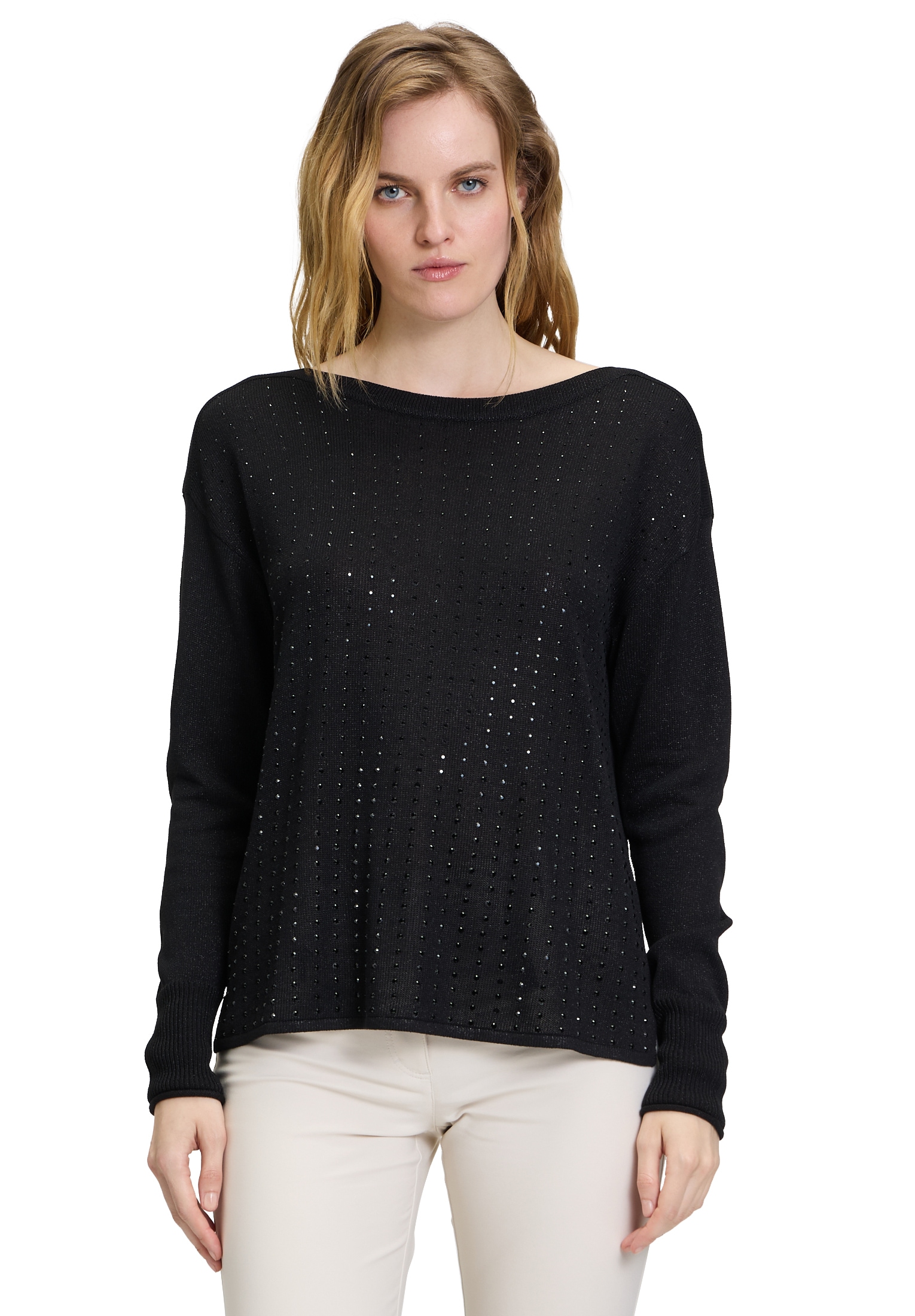 Strickpullover »Betty Barclay Feinstrickpullover mit Strass«, limited edition