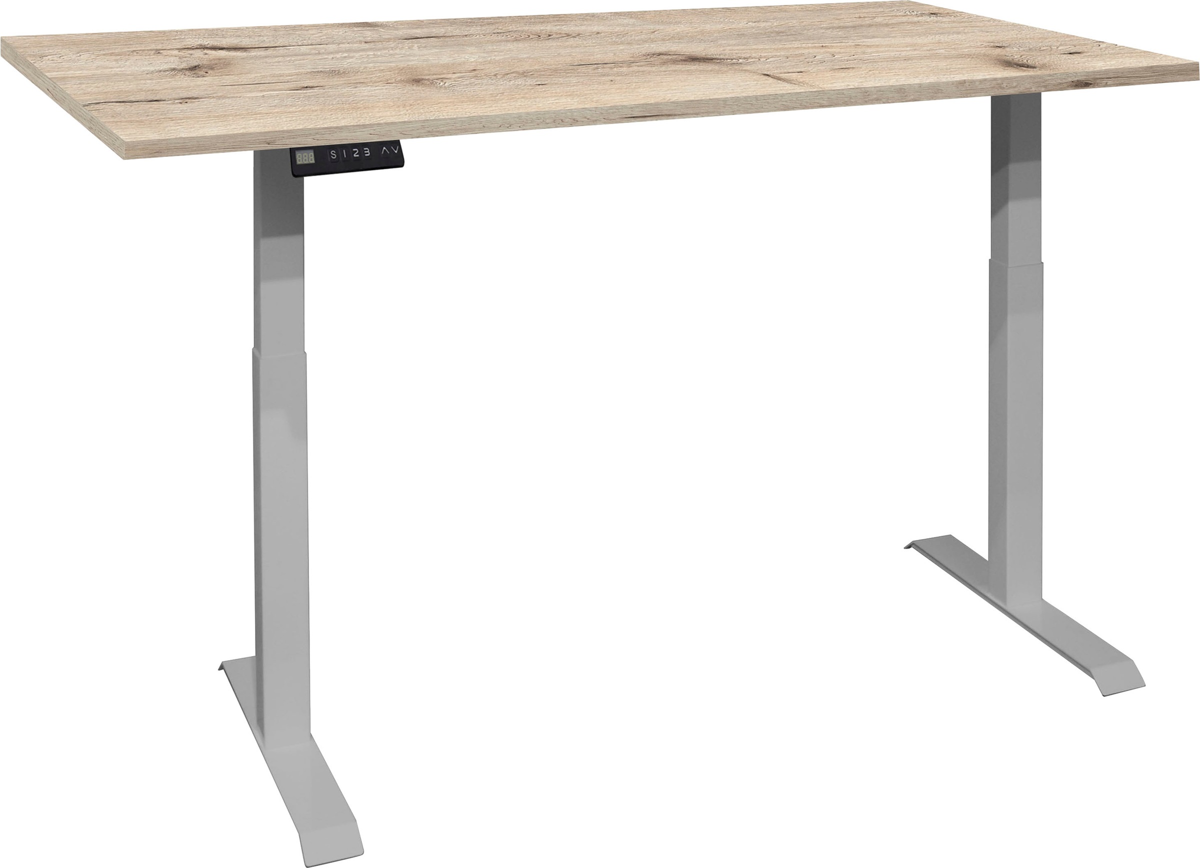 Mäusbacher Schreibtisch "Big System Office", Breite 120 cm, elektrisch höhenverstellbar