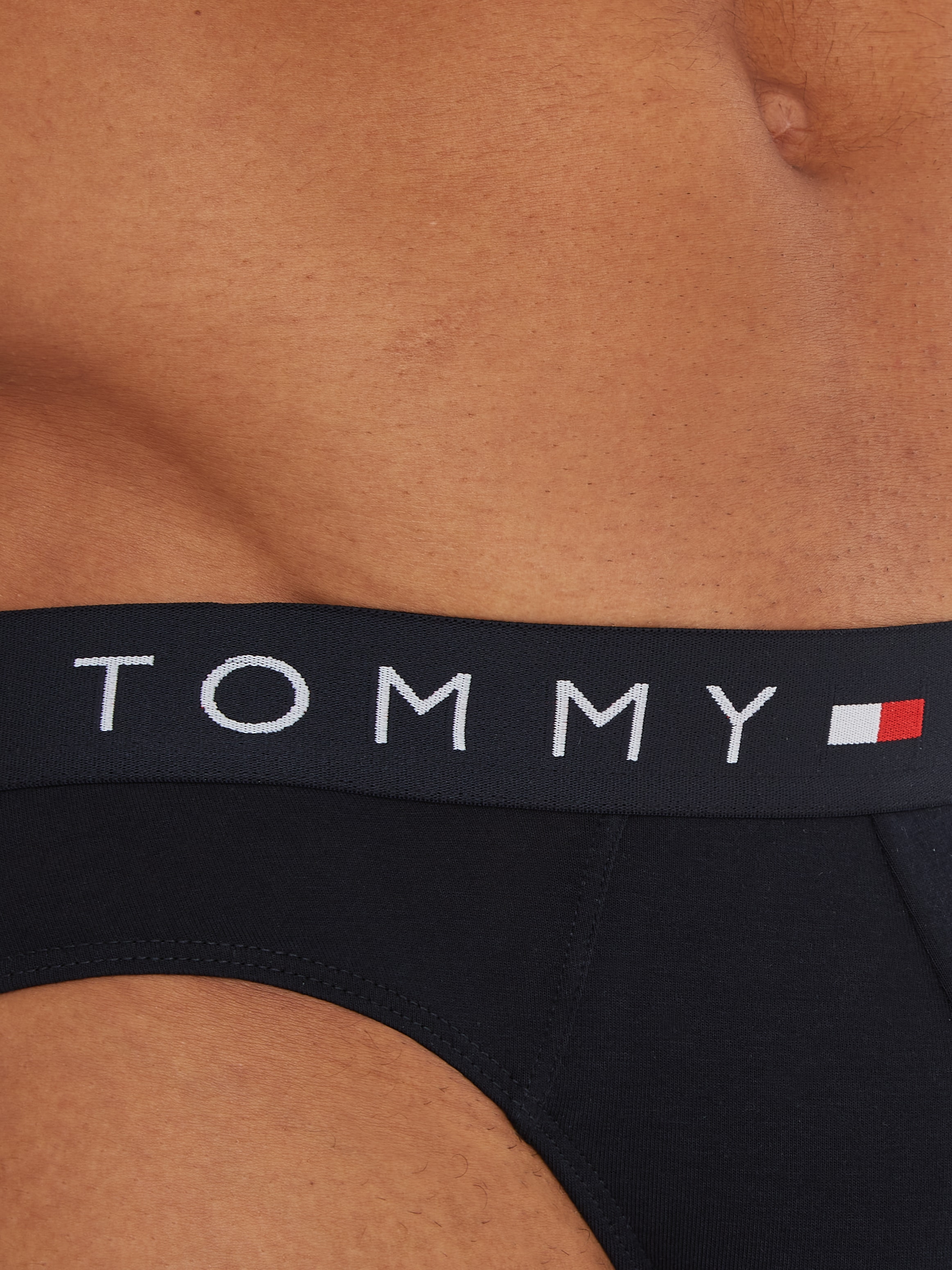 Tommy Hilfiger Underwear Slip »TH-3P BRIEF«, (Packung, 3er), mit Tommy Hilfiger Logoschriftzug