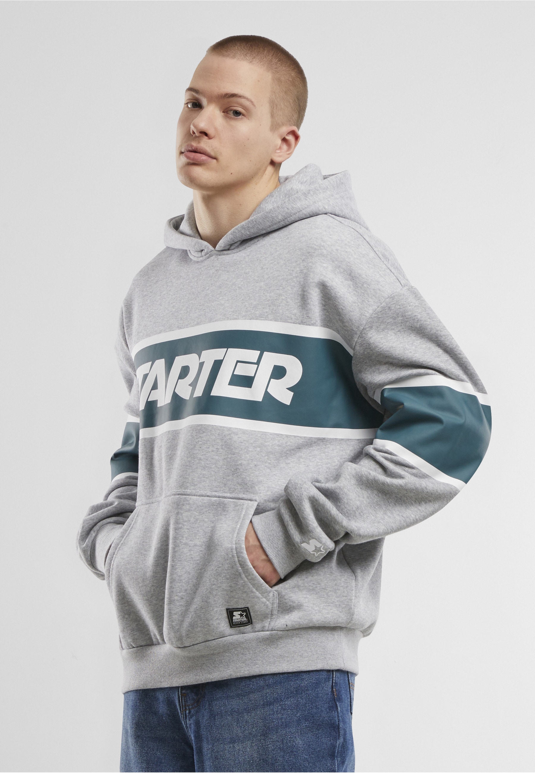 Starter Black Label Kapuzenpullover »Starter Black Label Starter Across Stripe Hoodie« 1 Stk.