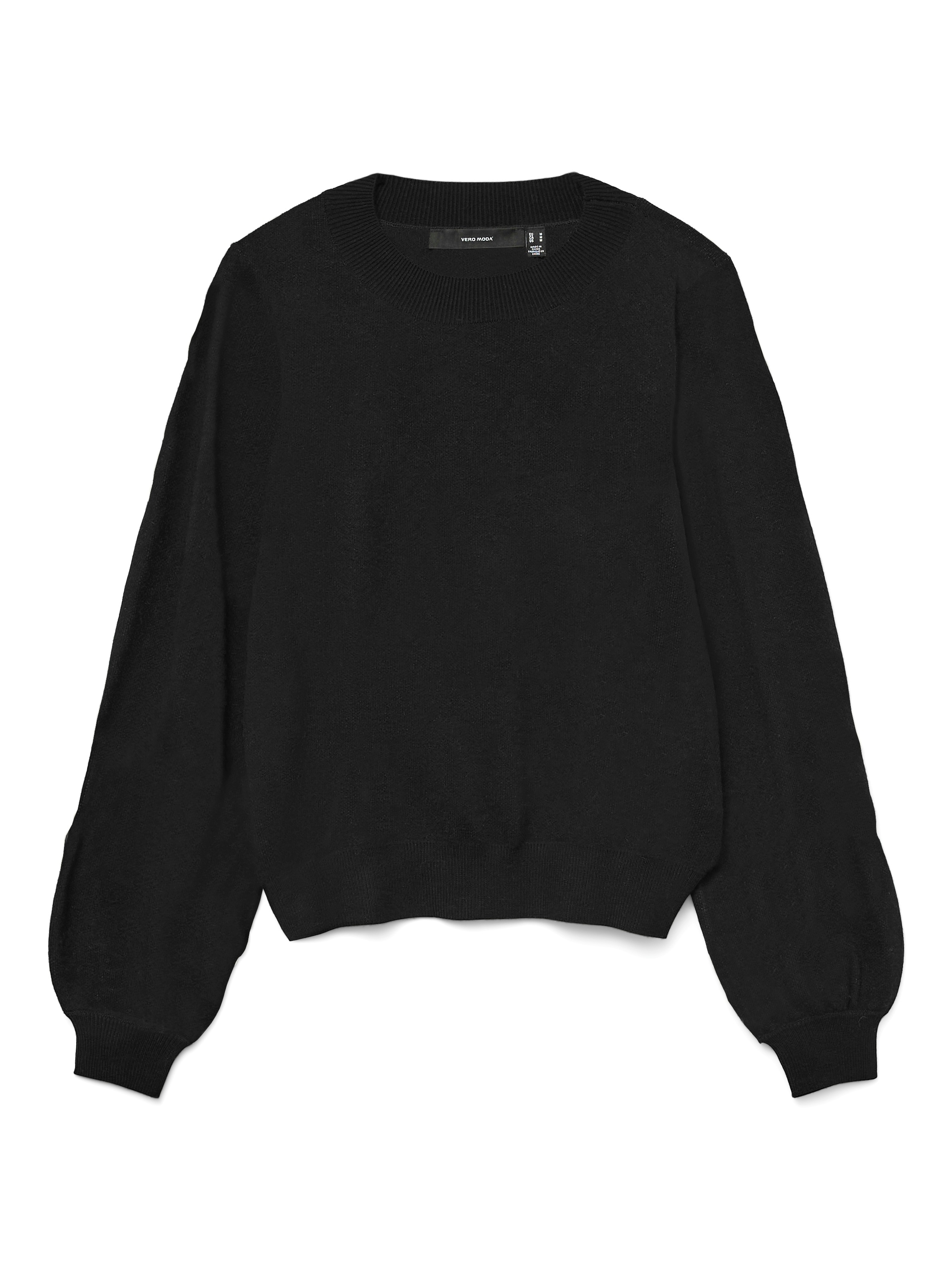 Vero Moda Strickpullover "VMNANCY LS O-NECK PULLOVER BOO" günstig online kaufen